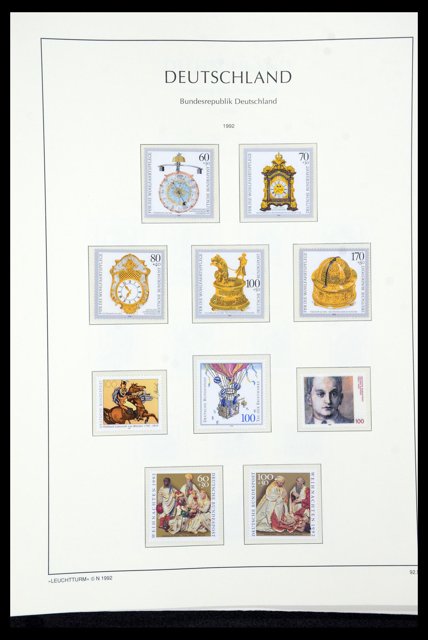 35943 153 - Postzegelverzameling 35943 Bundespost 1949-1992.