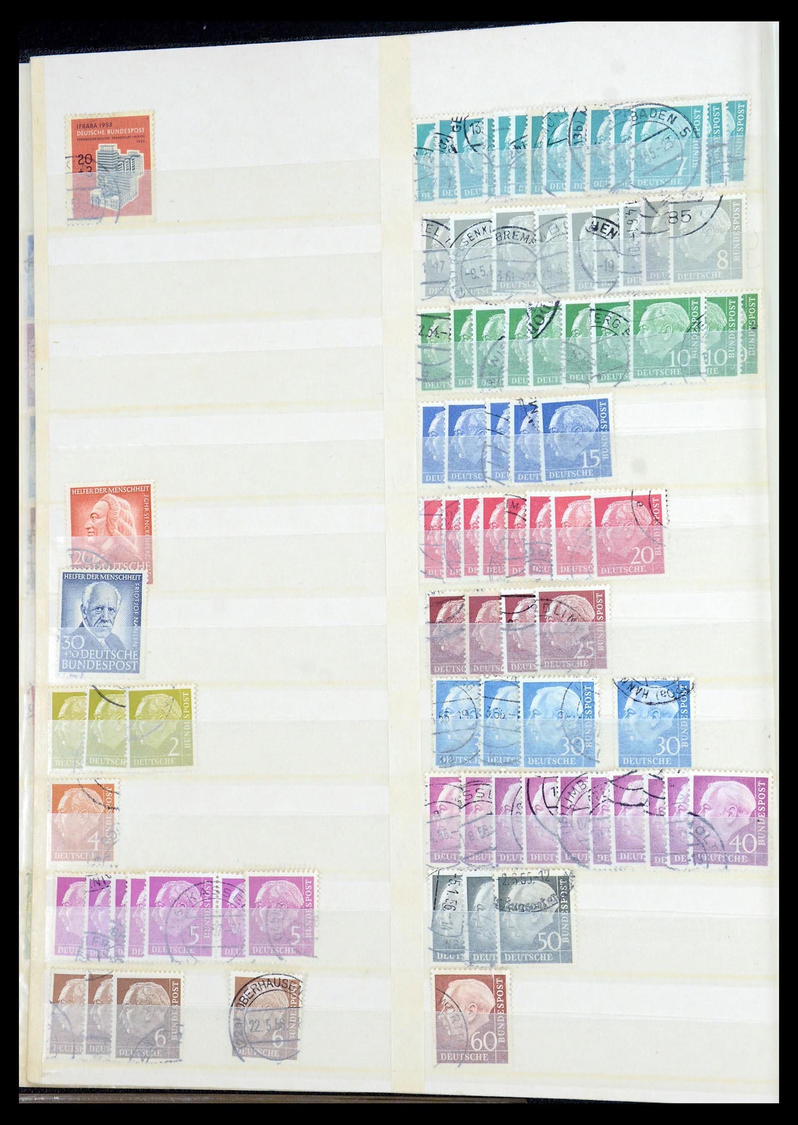 35944 004 - Stamp Collection 35944 Bundespost 1949-1998.