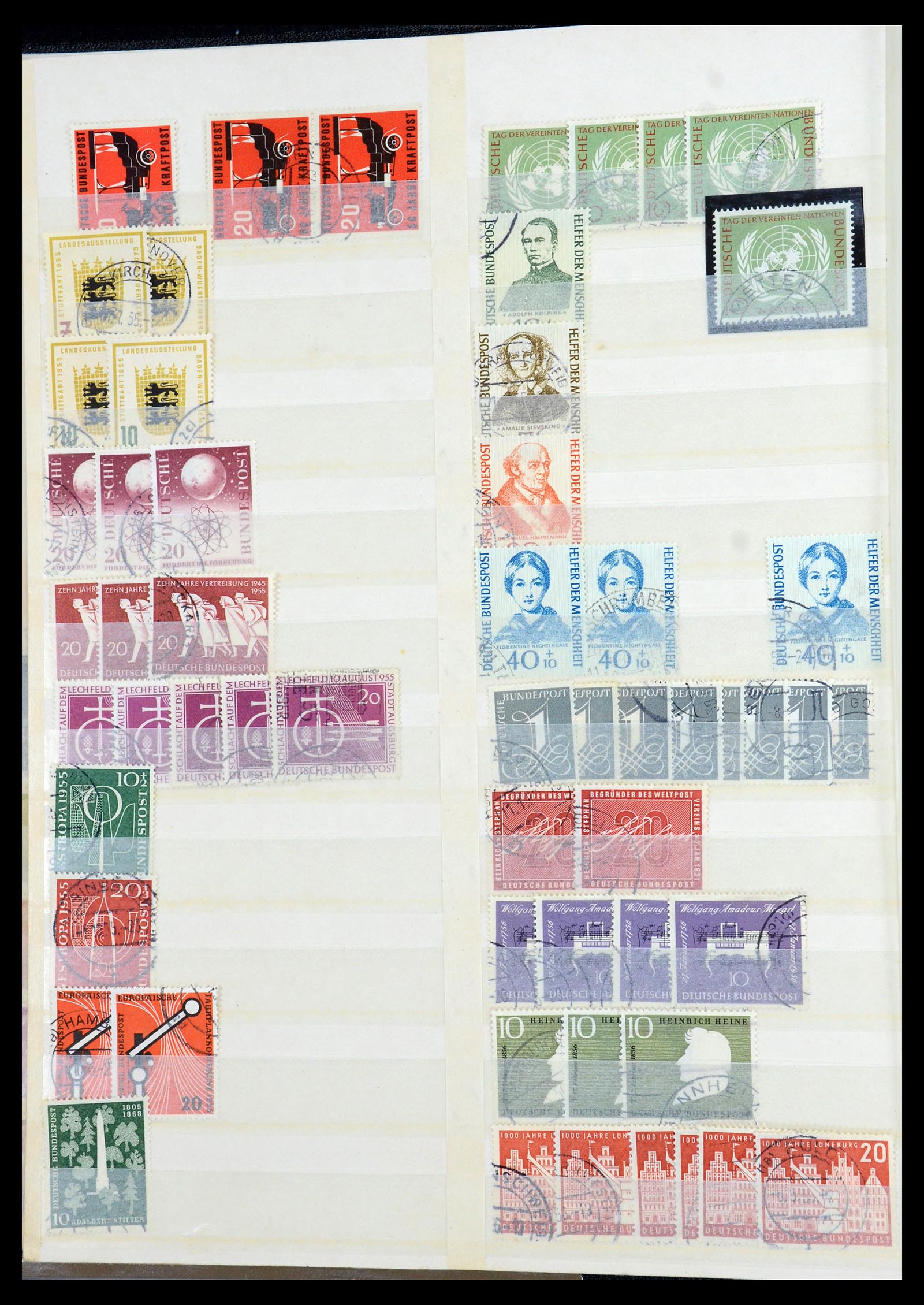 35944 006 - Postzegelverzameling 35944 Bundespost 1949-1998.