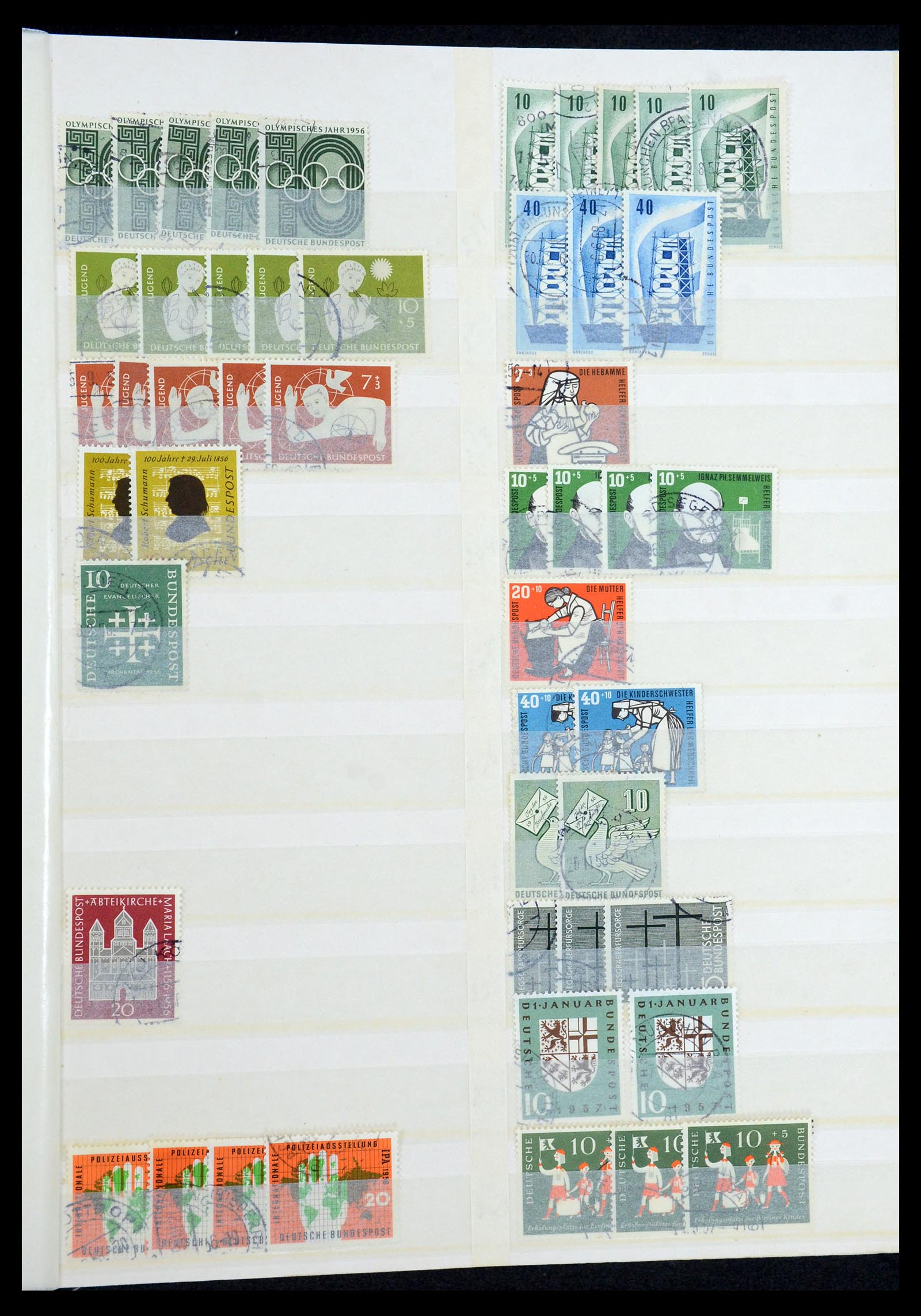 35944 007 - Postzegelverzameling 35944 Bundespost 1949-1998.