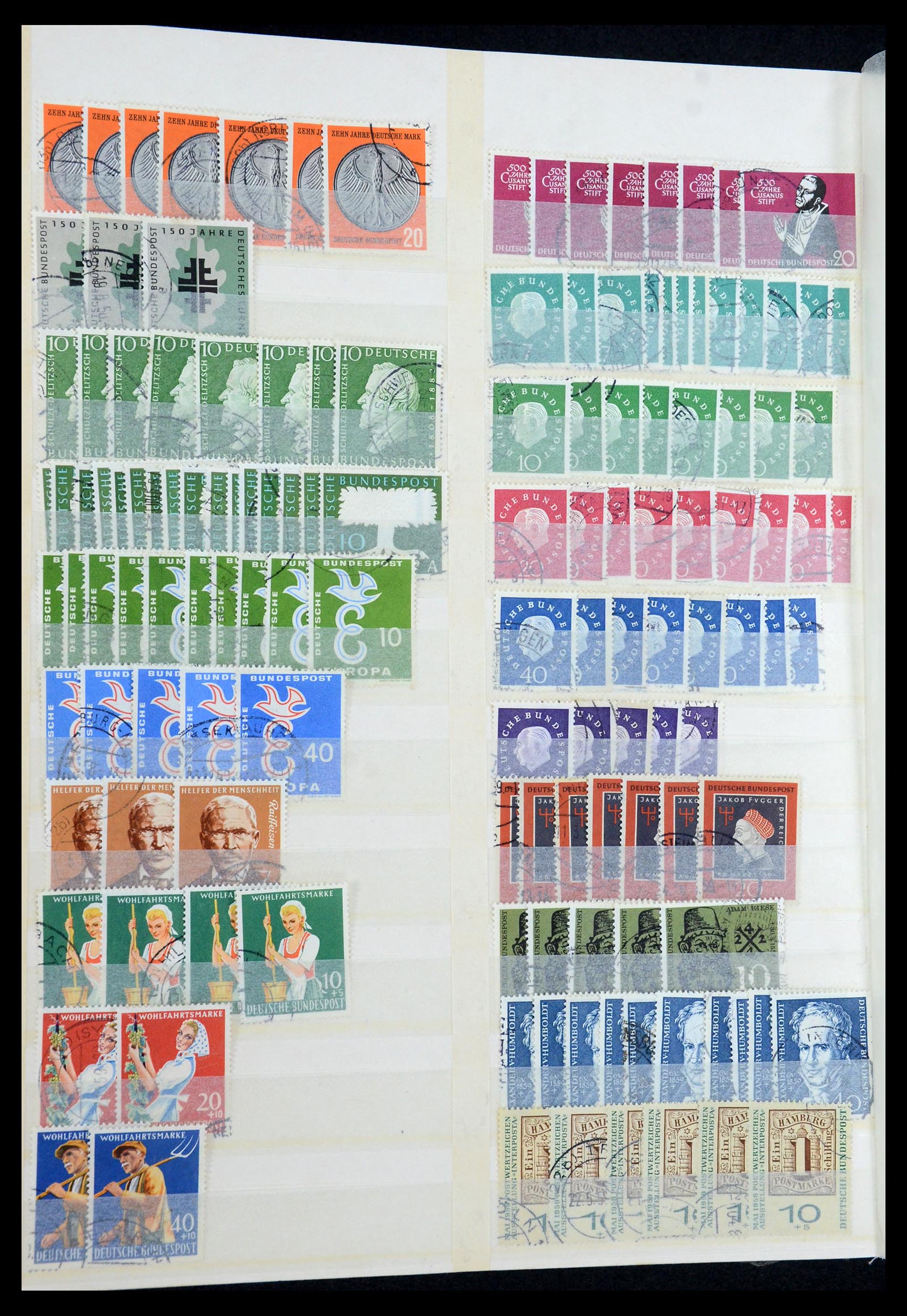 35944 010 - Stamp Collection 35944 Bundespost 1949-1998.