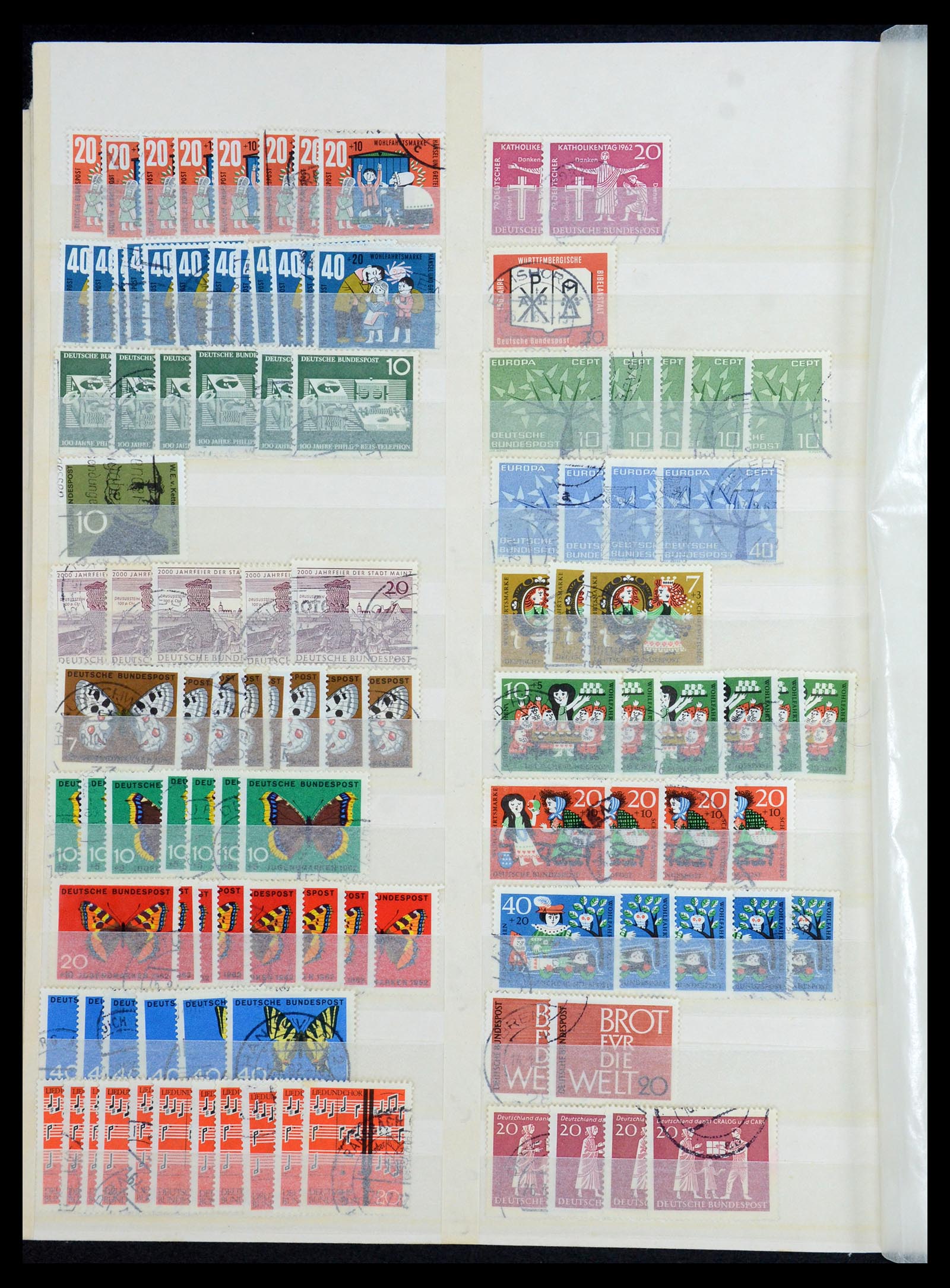 35944 014 - Postzegelverzameling 35944 Bundespost 1949-1998.
