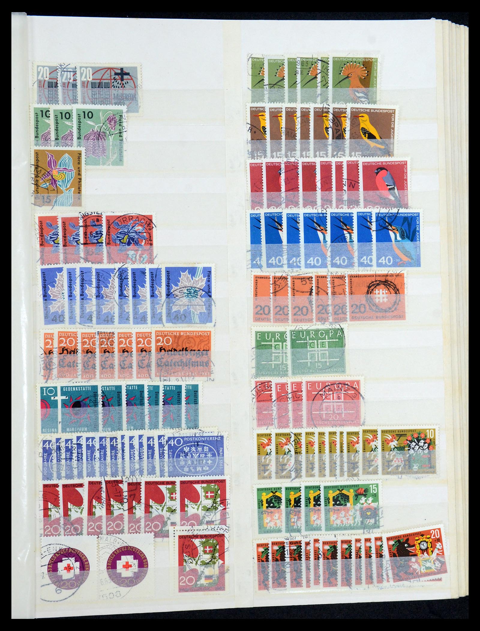 35944 015 - Postzegelverzameling 35944 Bundespost 1949-1998.