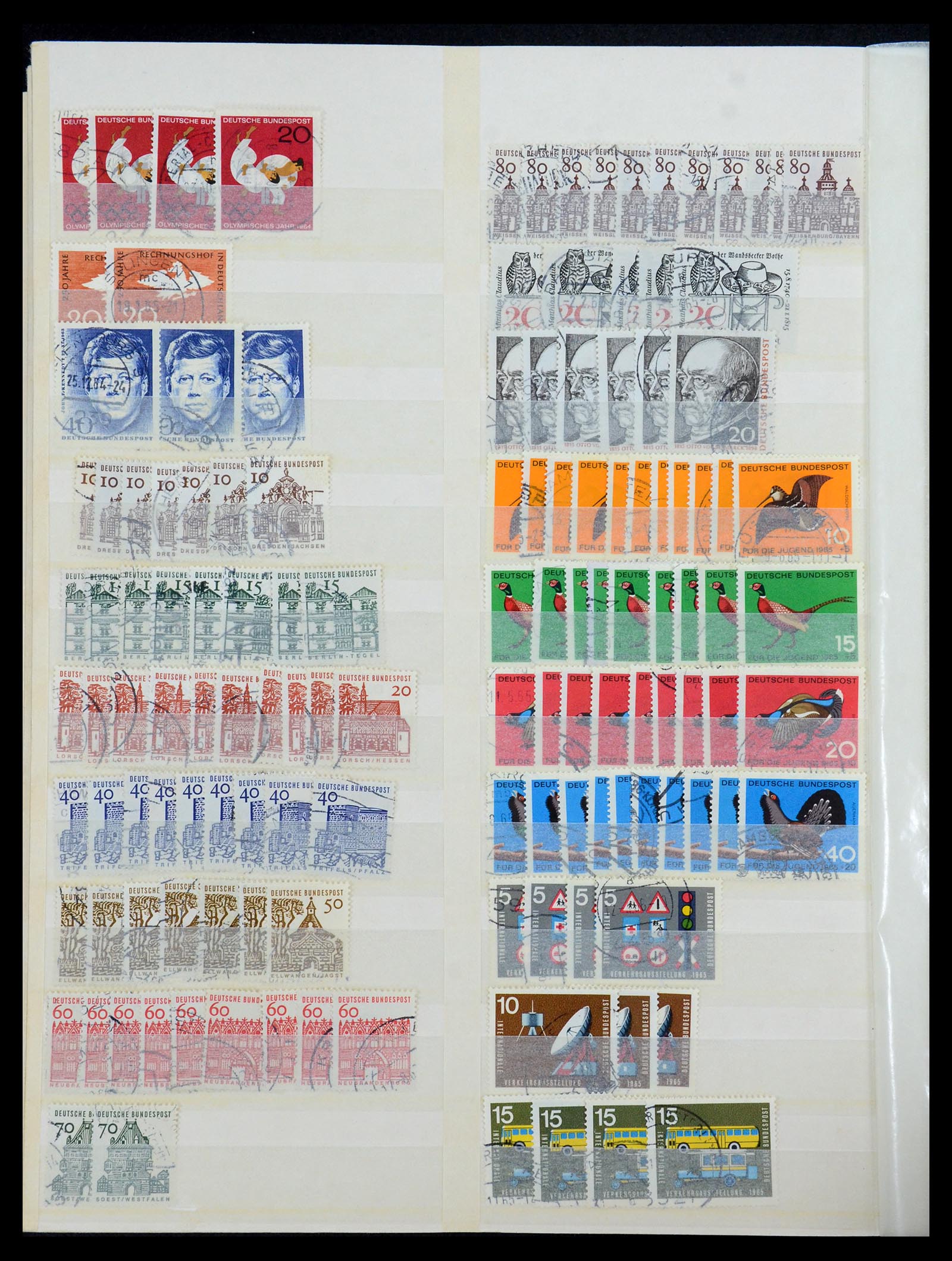 35944 018 - Postzegelverzameling 35944 Bundespost 1949-1998.