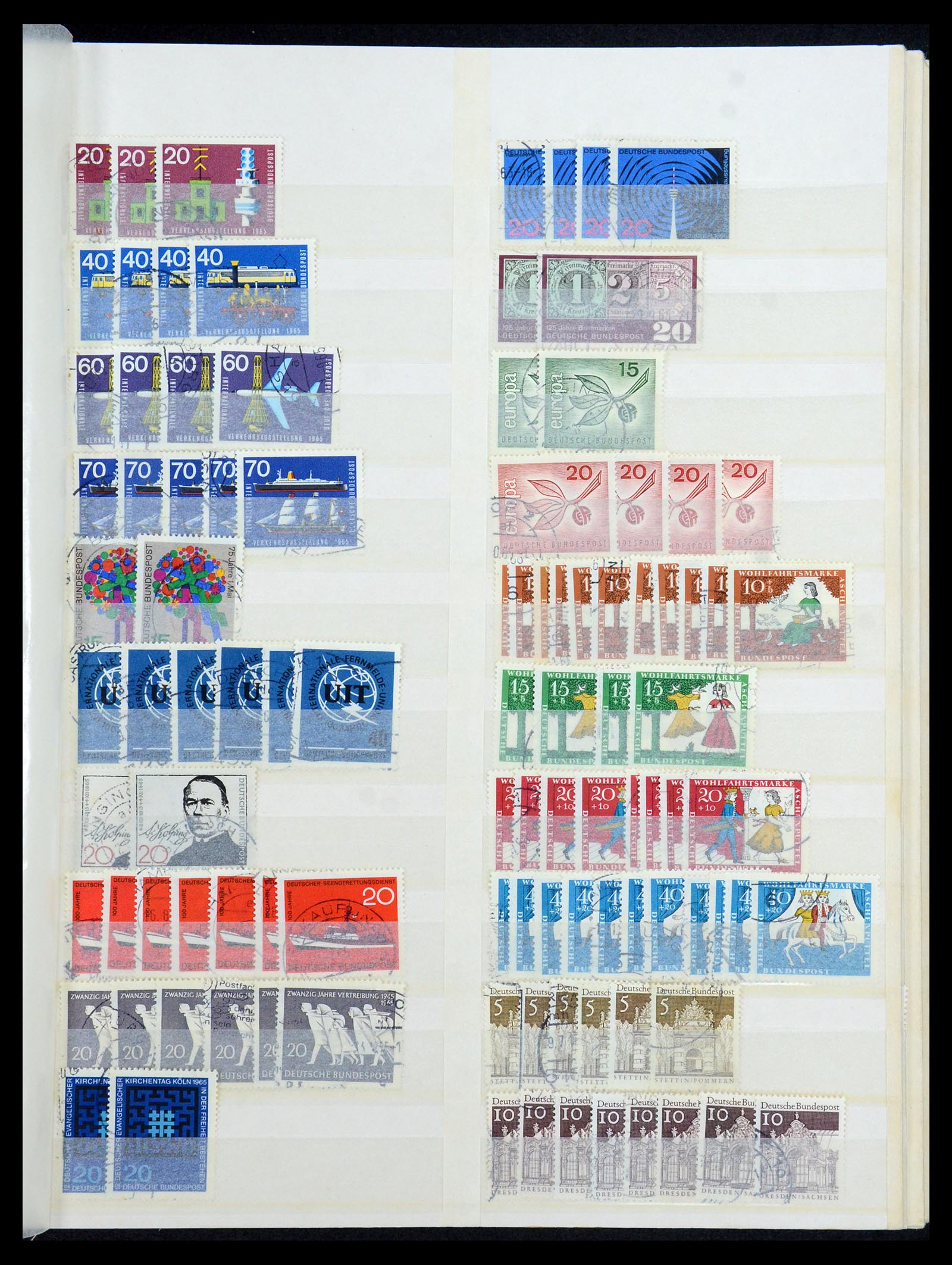 35944 019 - Postzegelverzameling 35944 Bundespost 1949-1998.