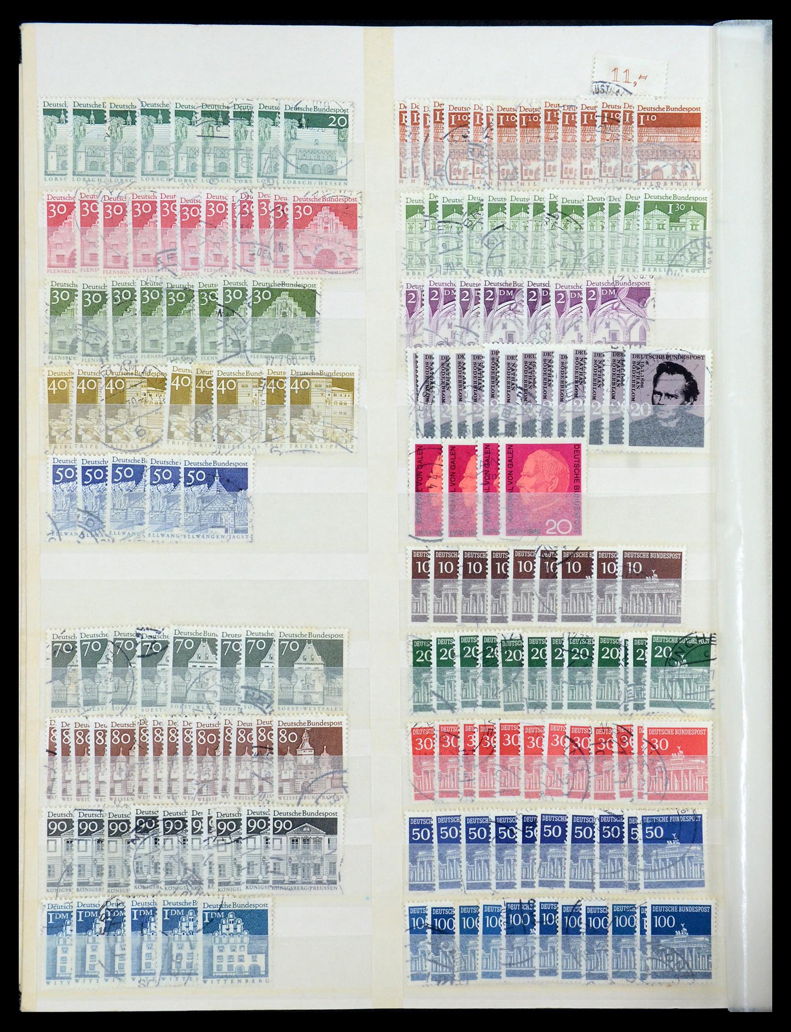 35944 020 - Postzegelverzameling 35944 Bundespost 1949-1998.