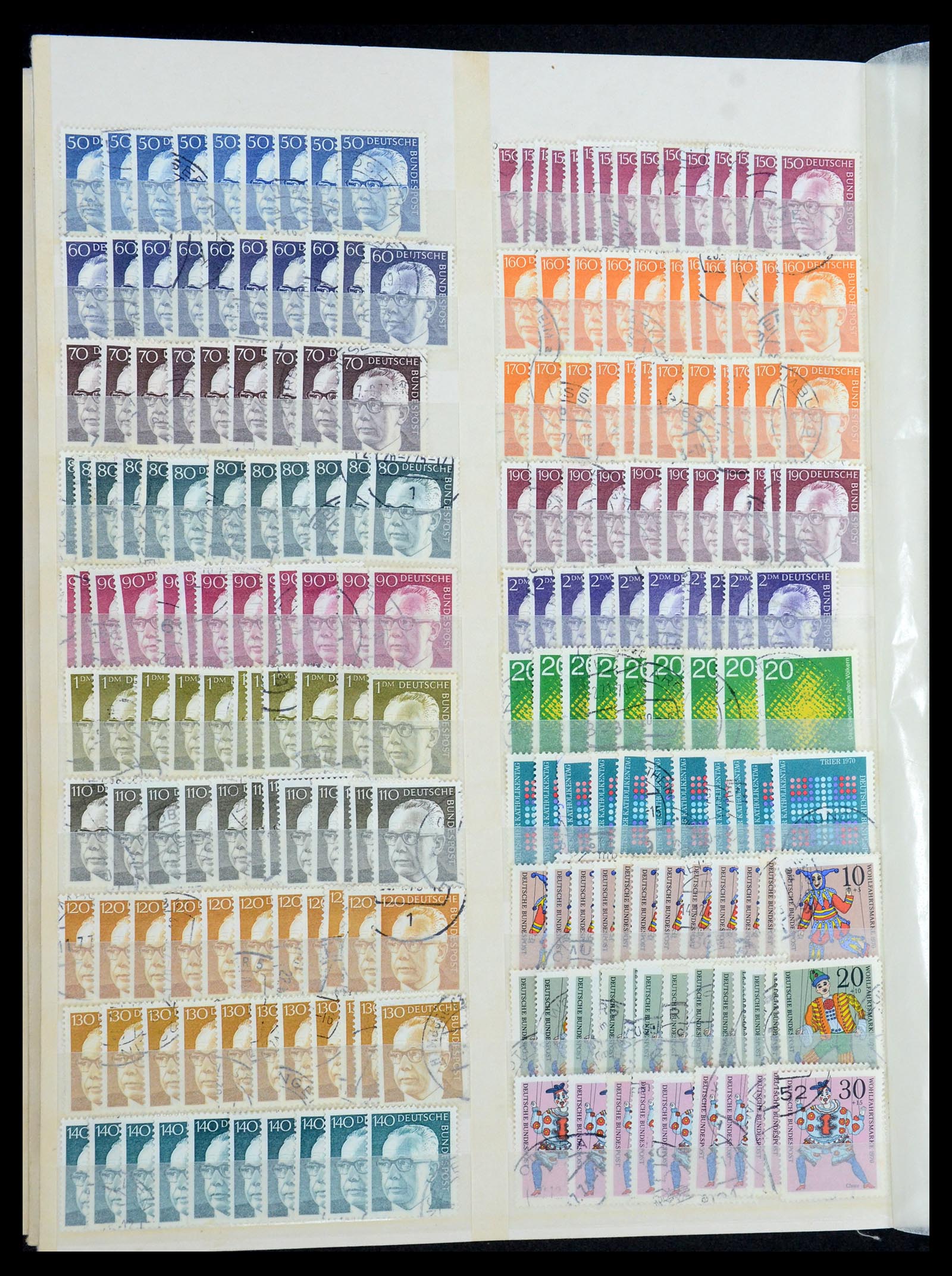 35944 028 - Postzegelverzameling 35944 Bundespost 1949-1998.