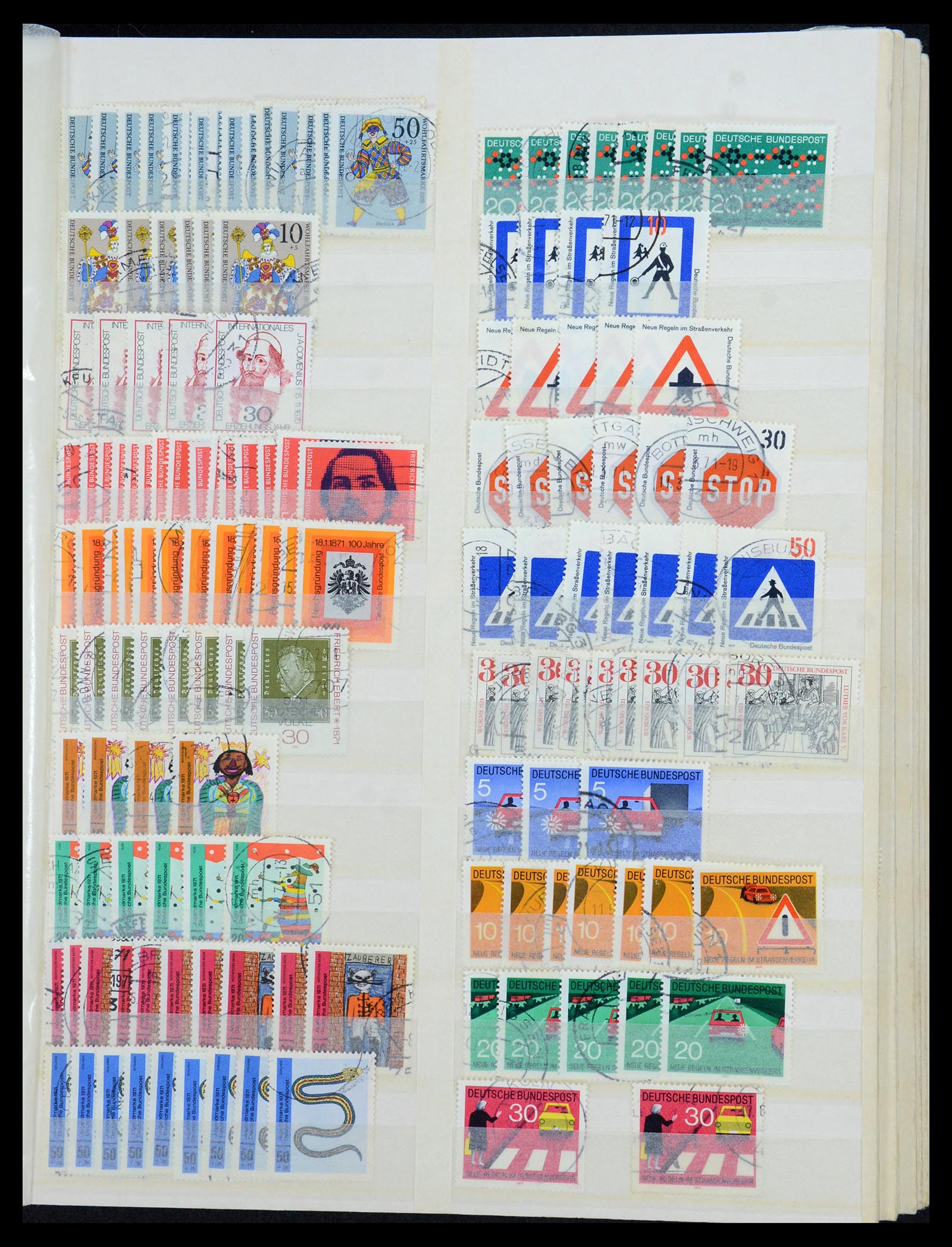 35944 029 - Postzegelverzameling 35944 Bundespost 1949-1998.