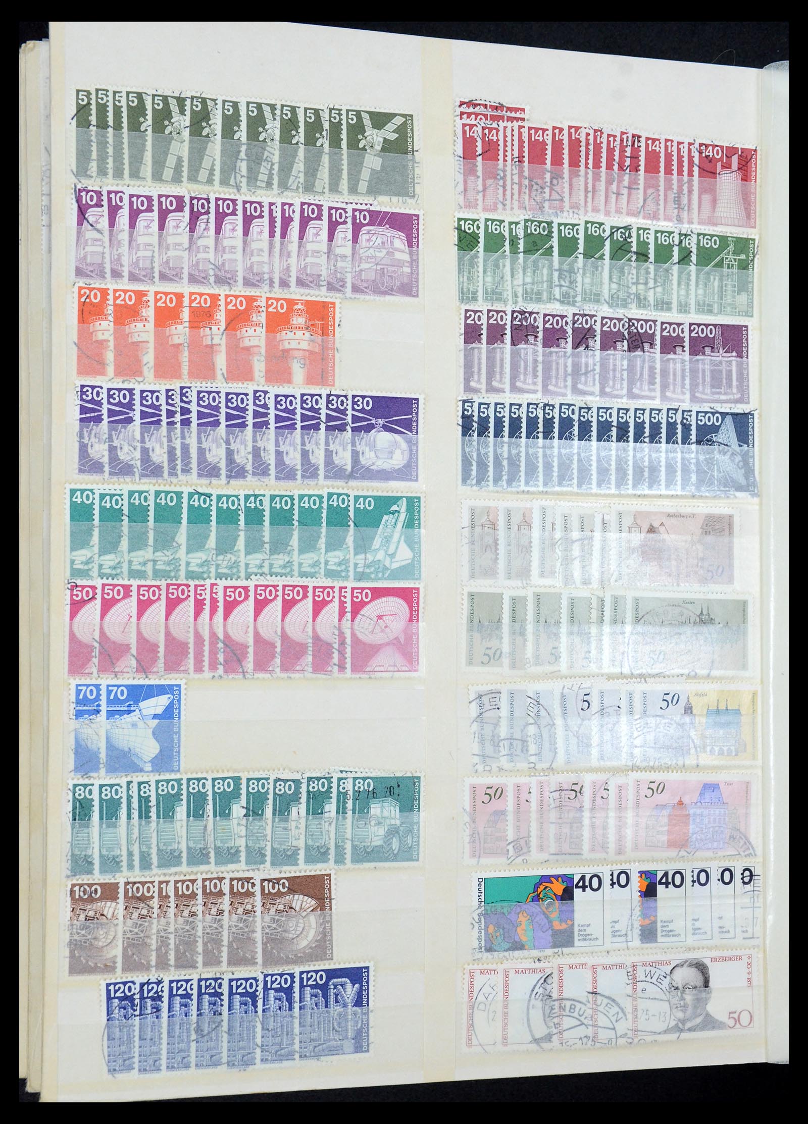 35944 038 - Postzegelverzameling 35944 Bundespost 1949-1998.