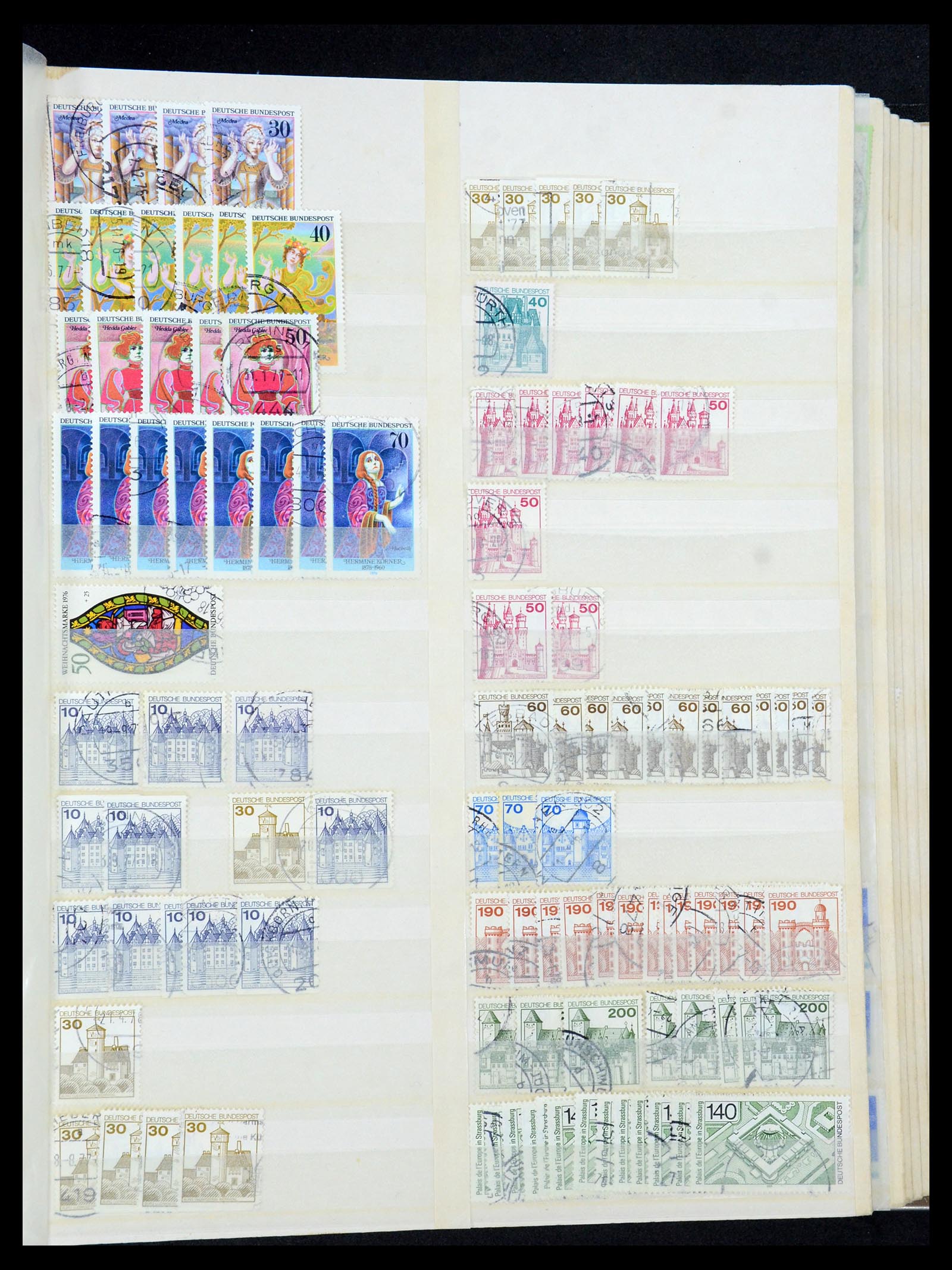35944 041 - Postzegelverzameling 35944 Bundespost 1949-1998.