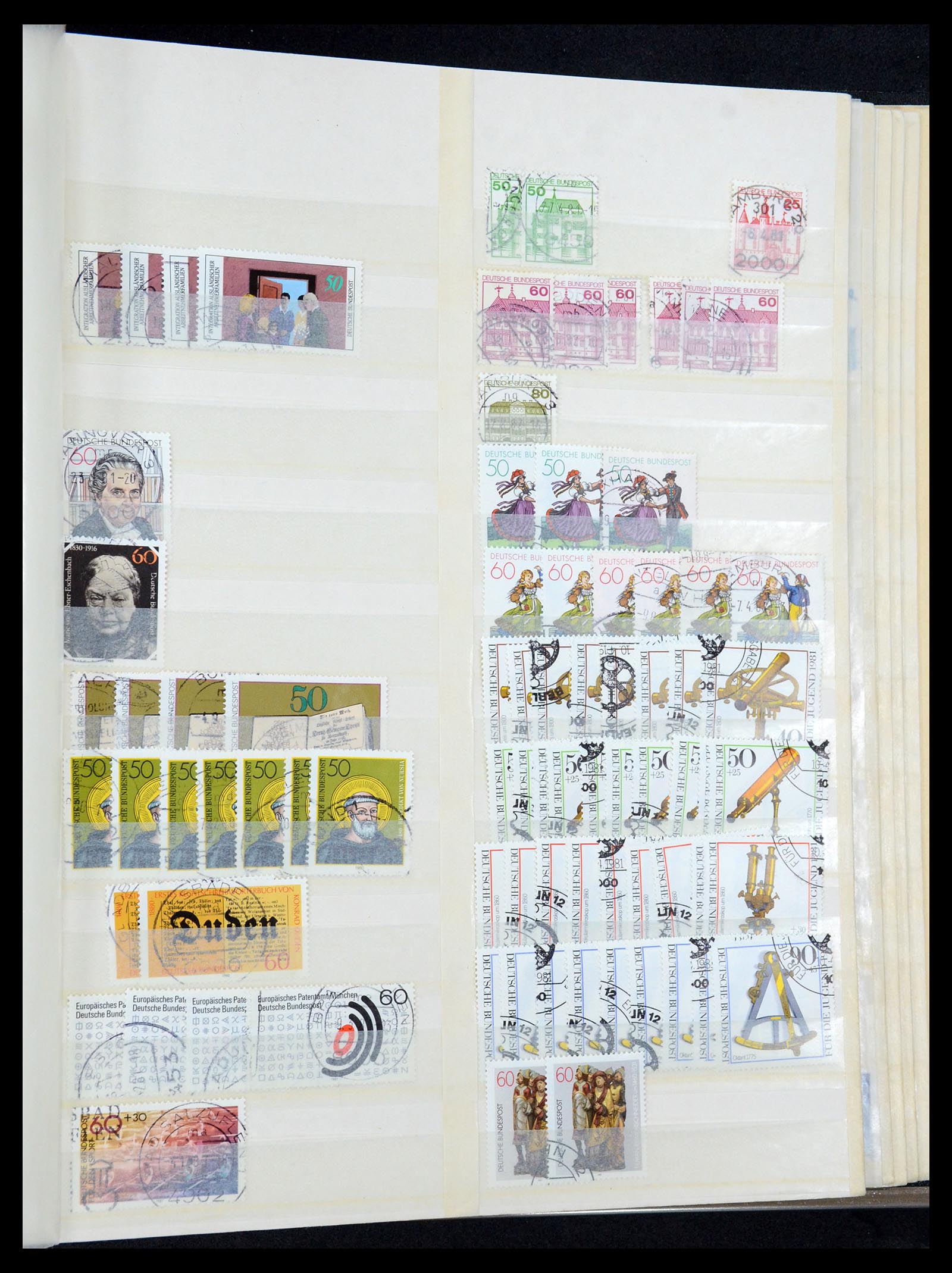 35944 049 - Stamp Collection 35944 Bundespost 1949-1998.