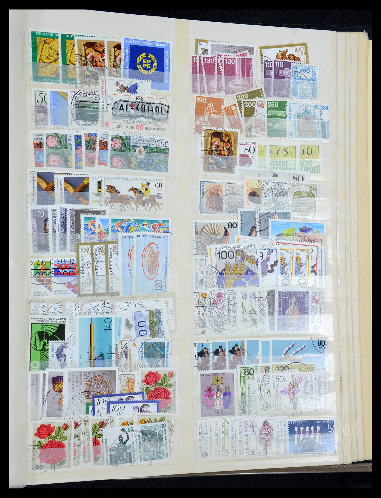 35944 051 - Postzegelverzameling 35944 Bundespost 1949-1998.