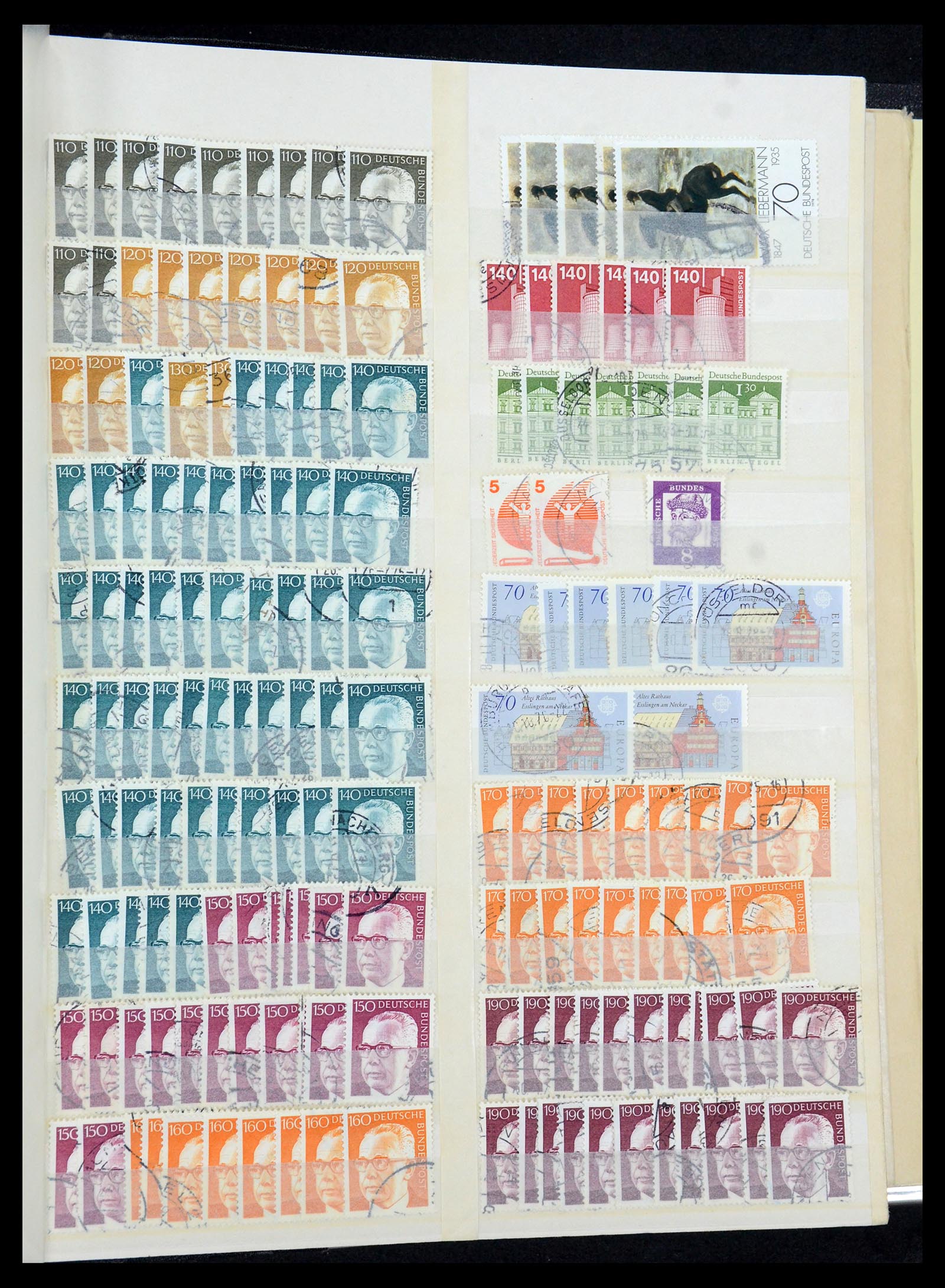 35944 053 - Postzegelverzameling 35944 Bundespost 1949-1998.
