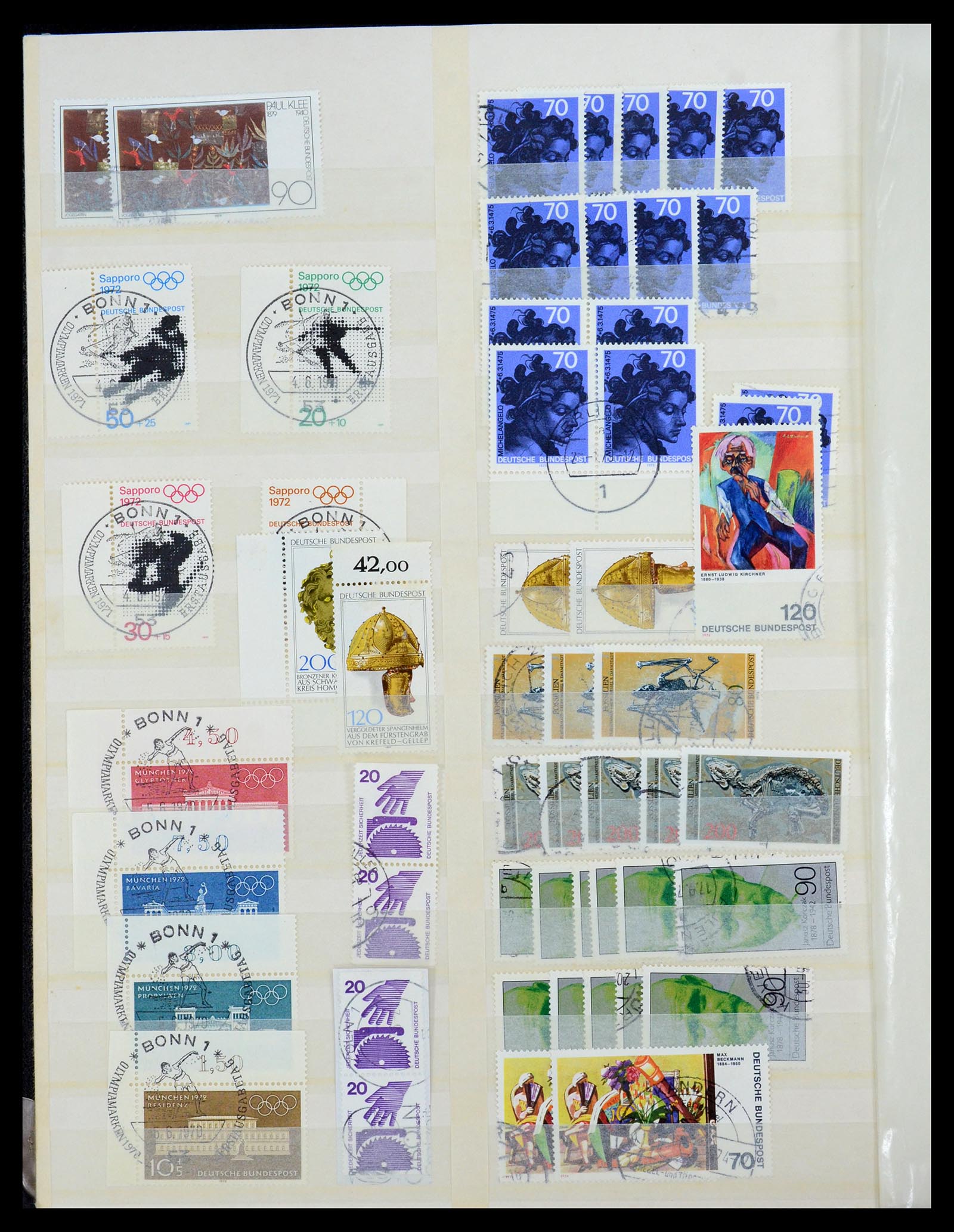 35944 054 - Postzegelverzameling 35944 Bundespost 1949-1998.