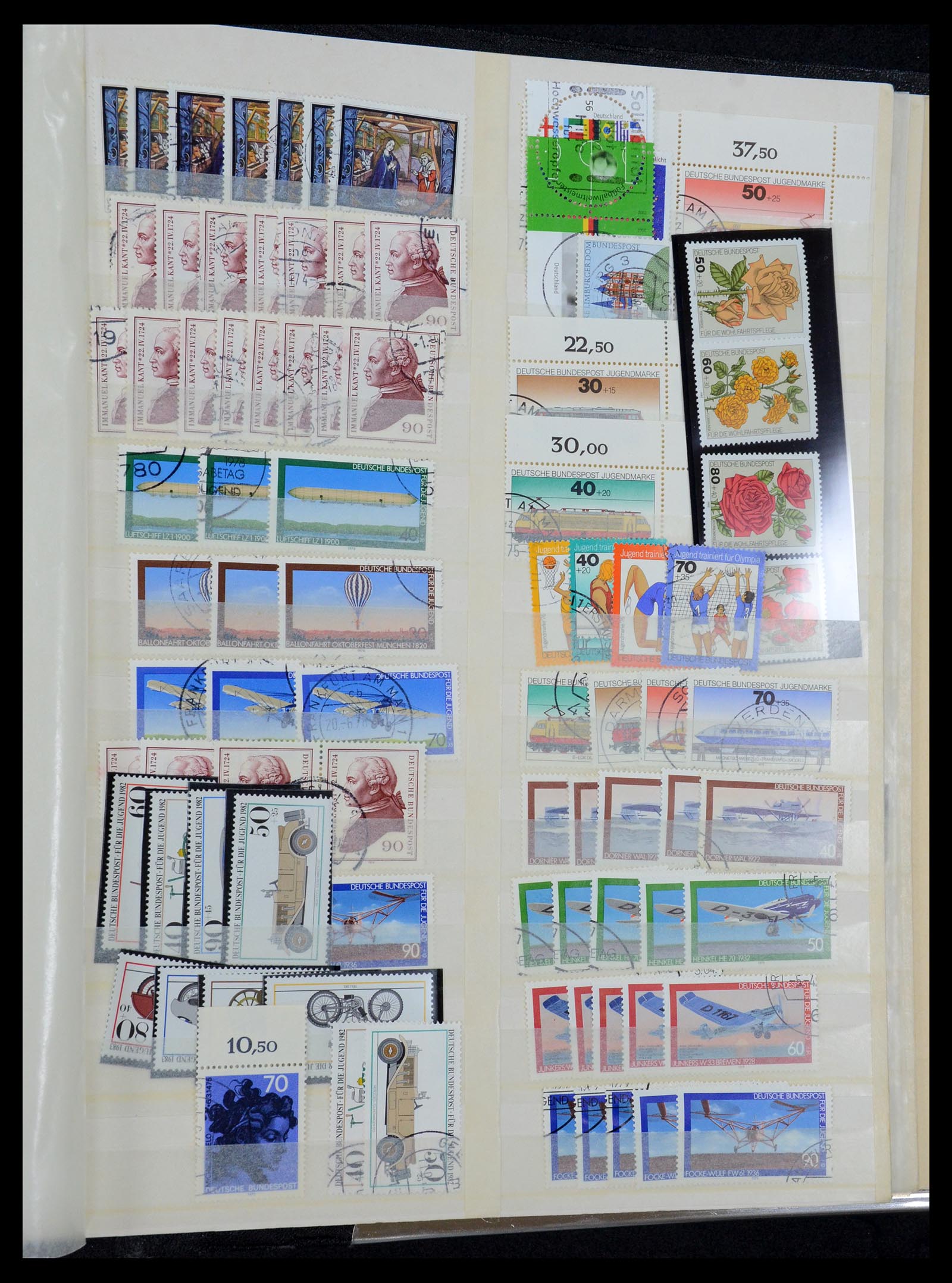 35944 055 - Postzegelverzameling 35944 Bundespost 1949-1998.