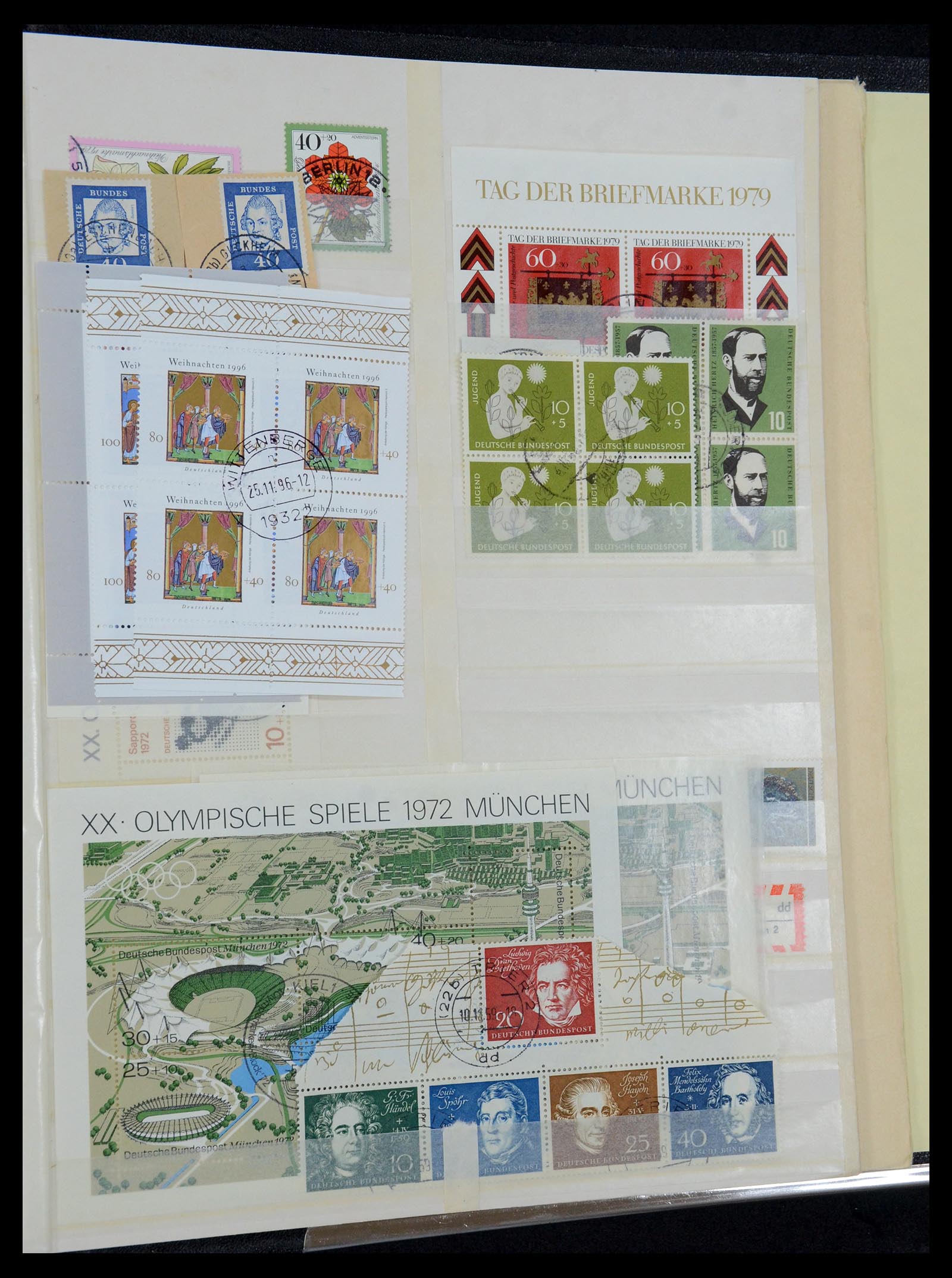 35944 057 - Postzegelverzameling 35944 Bundespost 1949-1998.