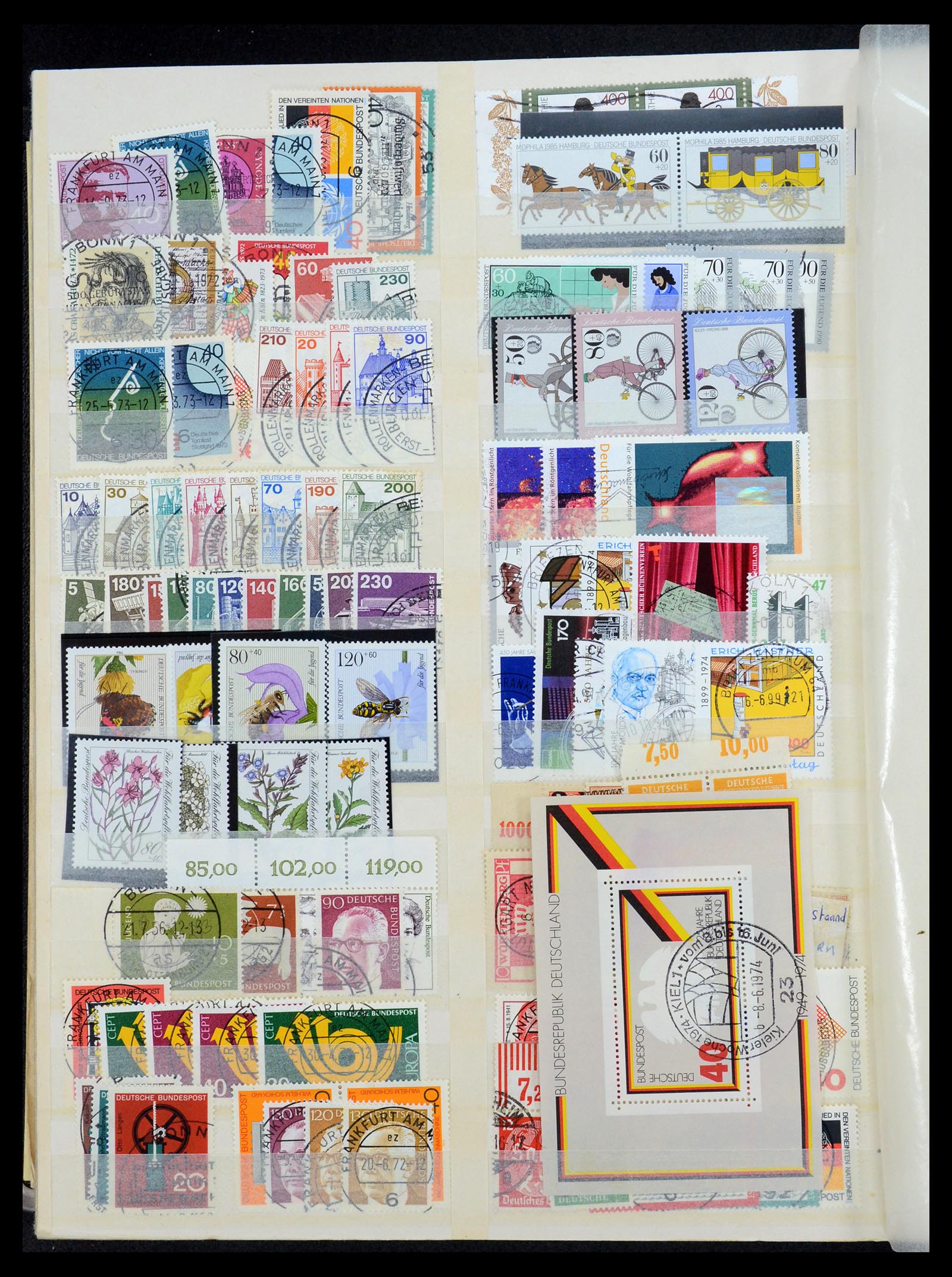 35944 058 - Postzegelverzameling 35944 Bundespost 1949-1998.