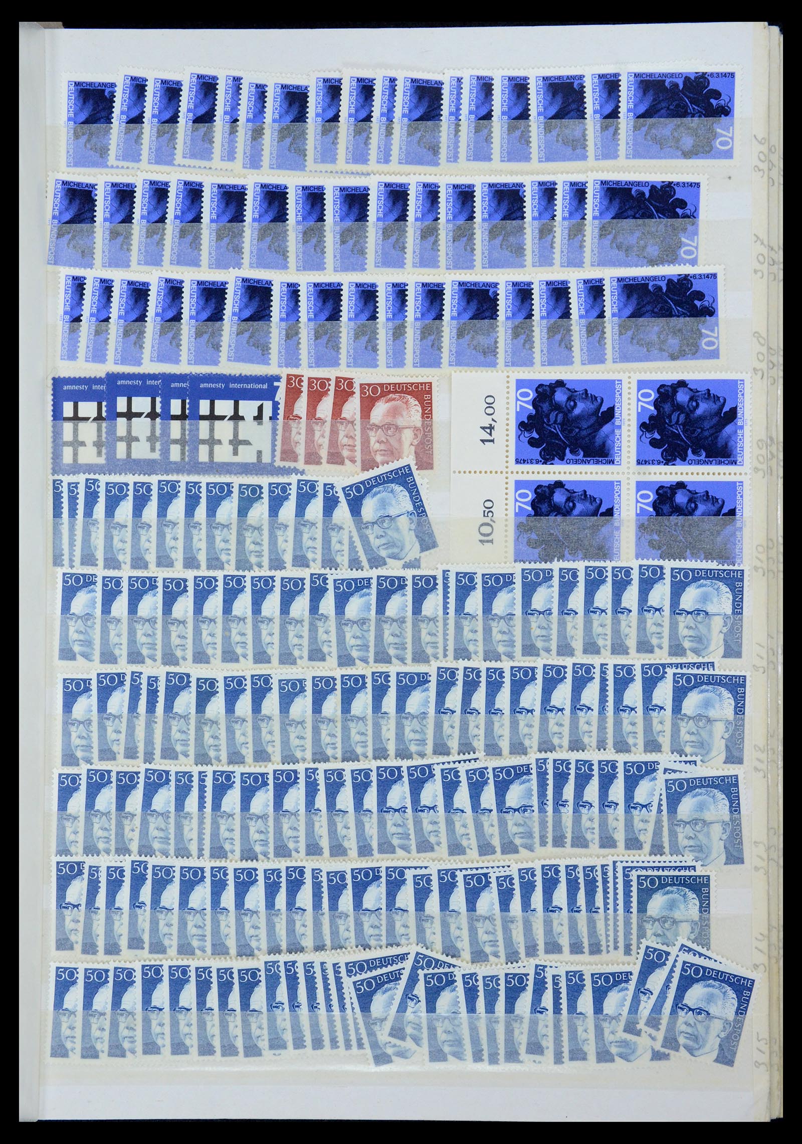 35944 065 - Stamp Collection 35944 Bundespost 1949-1998.