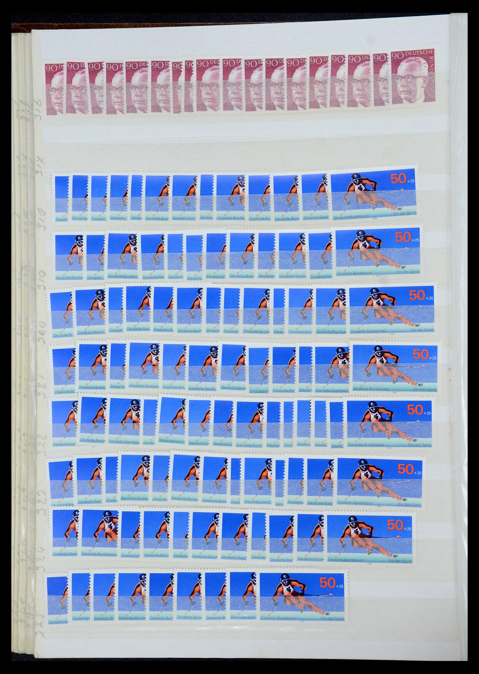 35944 066 - Stamp Collection 35944 Bundespost 1949-1998.