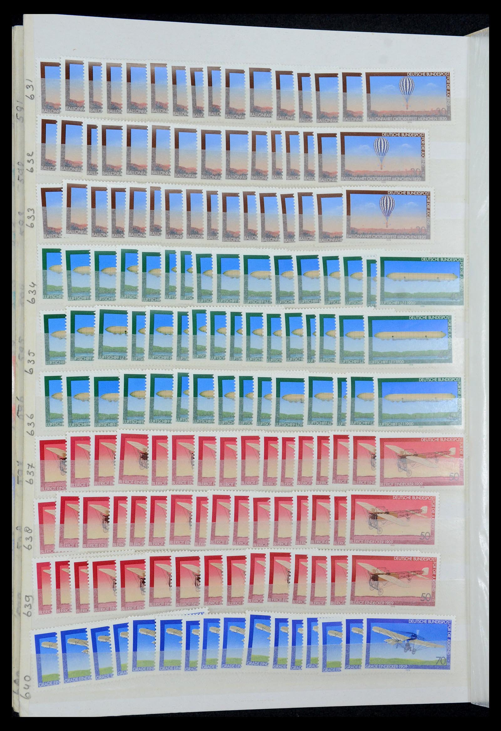 35944 082 - Stamp Collection 35944 Bundespost 1949-1998.