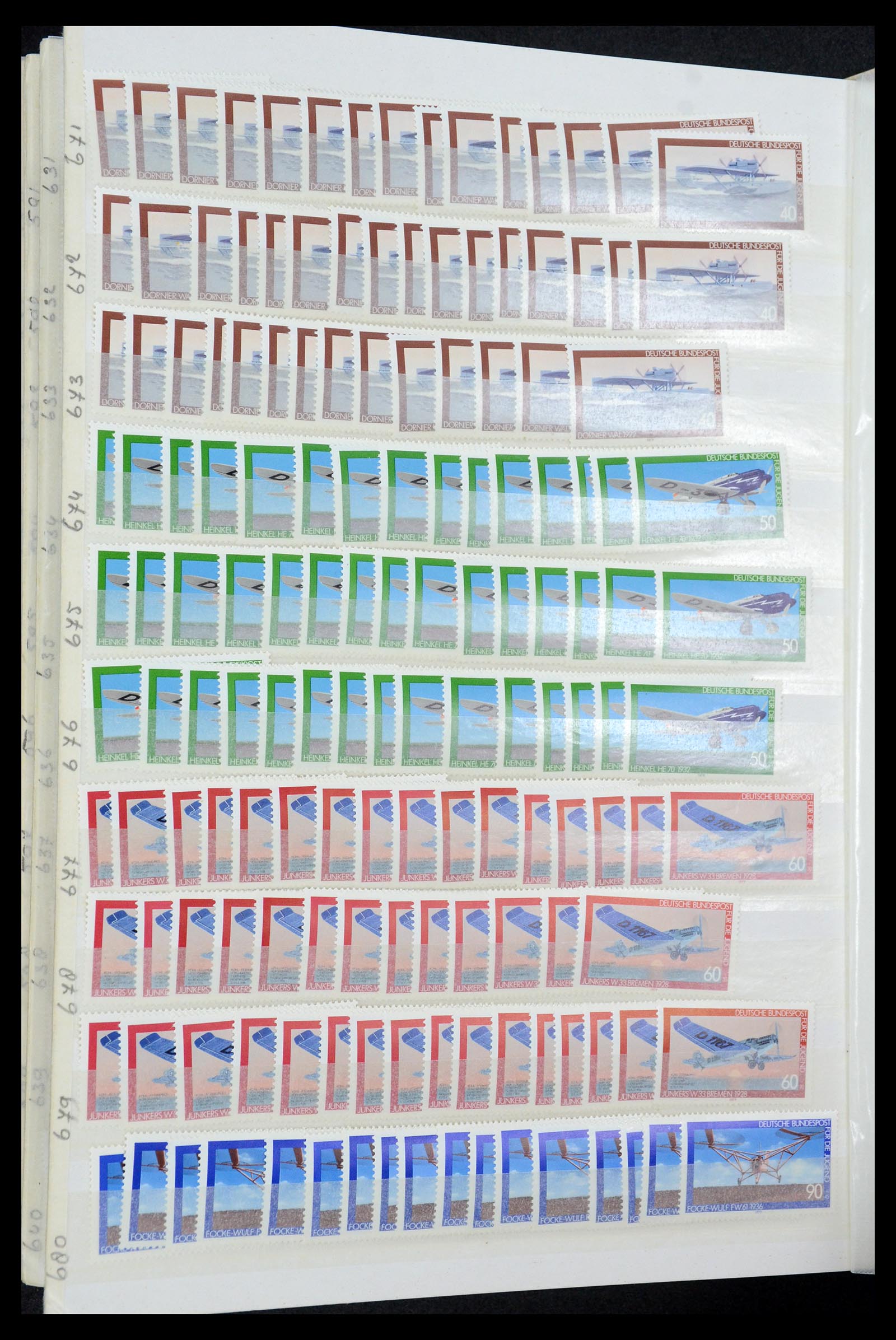 35944 084 - Postzegelverzameling 35944 Bundespost 1949-1998.
