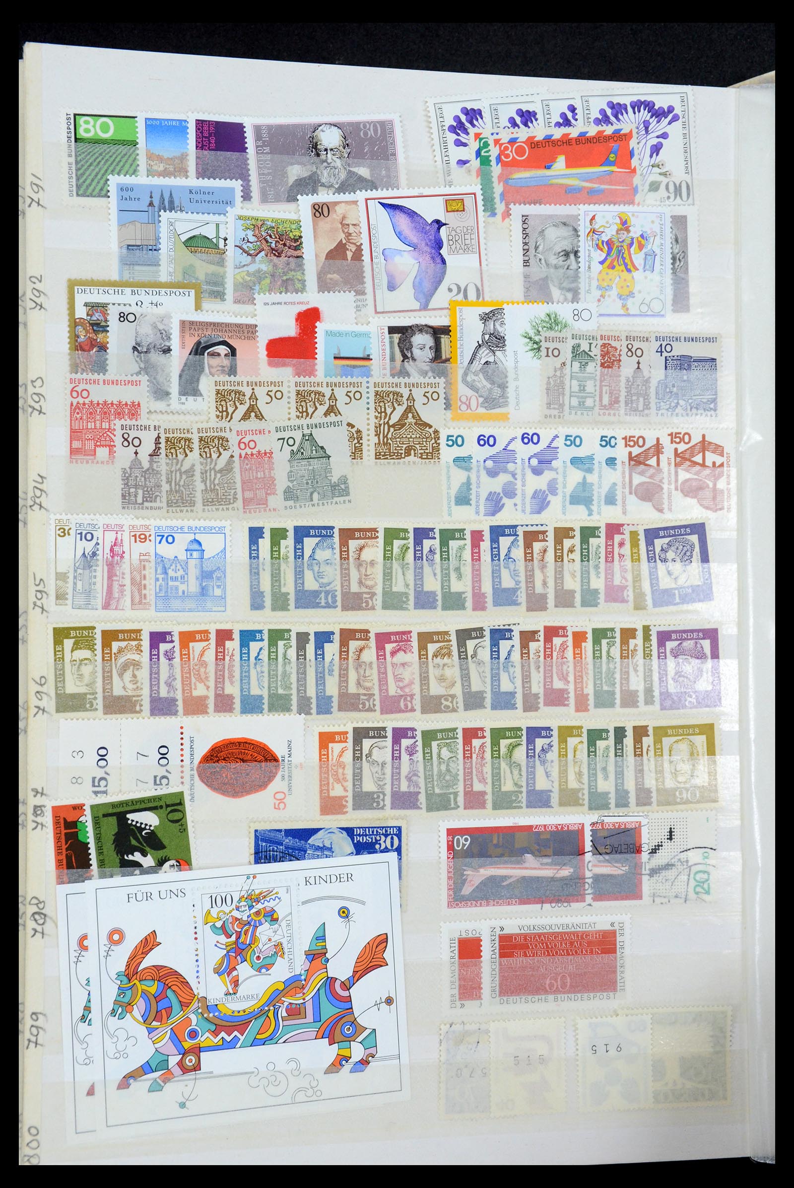 35944 090 - Postzegelverzameling 35944 Bundespost 1949-1998.