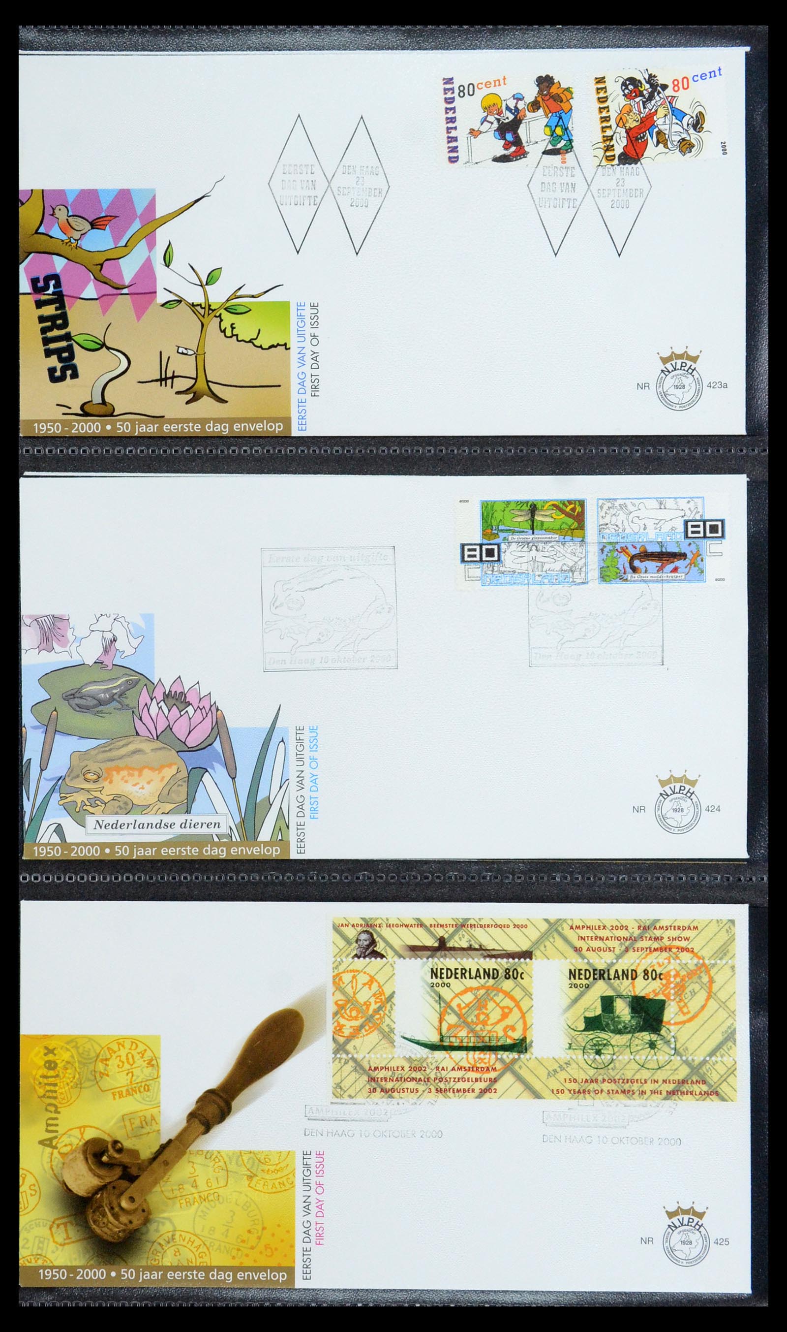 35946 006 - Postzegelverzameling 35946 Nederland FDC's 2000-2019.