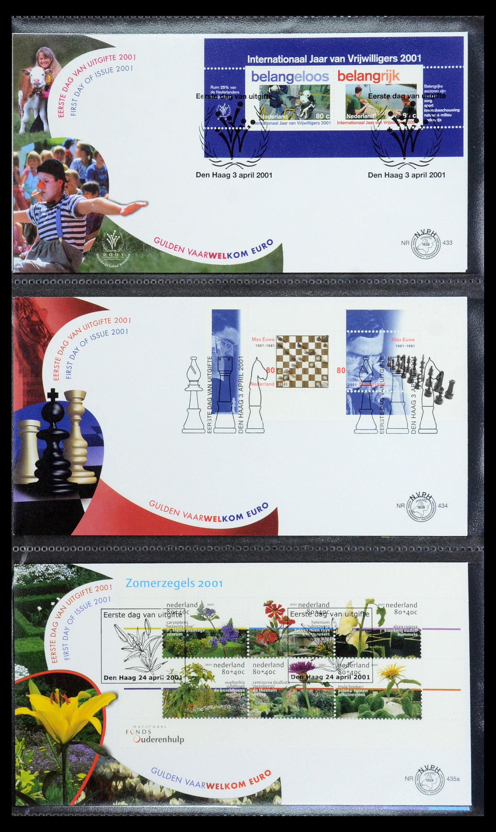 35946 010 - Postzegelverzameling 35946 Nederland FDC's 2000-2019.