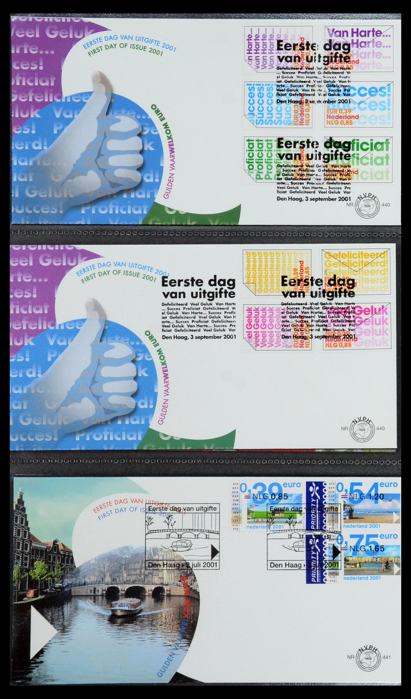 35946 013 - Postzegelverzameling 35946 Nederland FDC's 2000-2019.