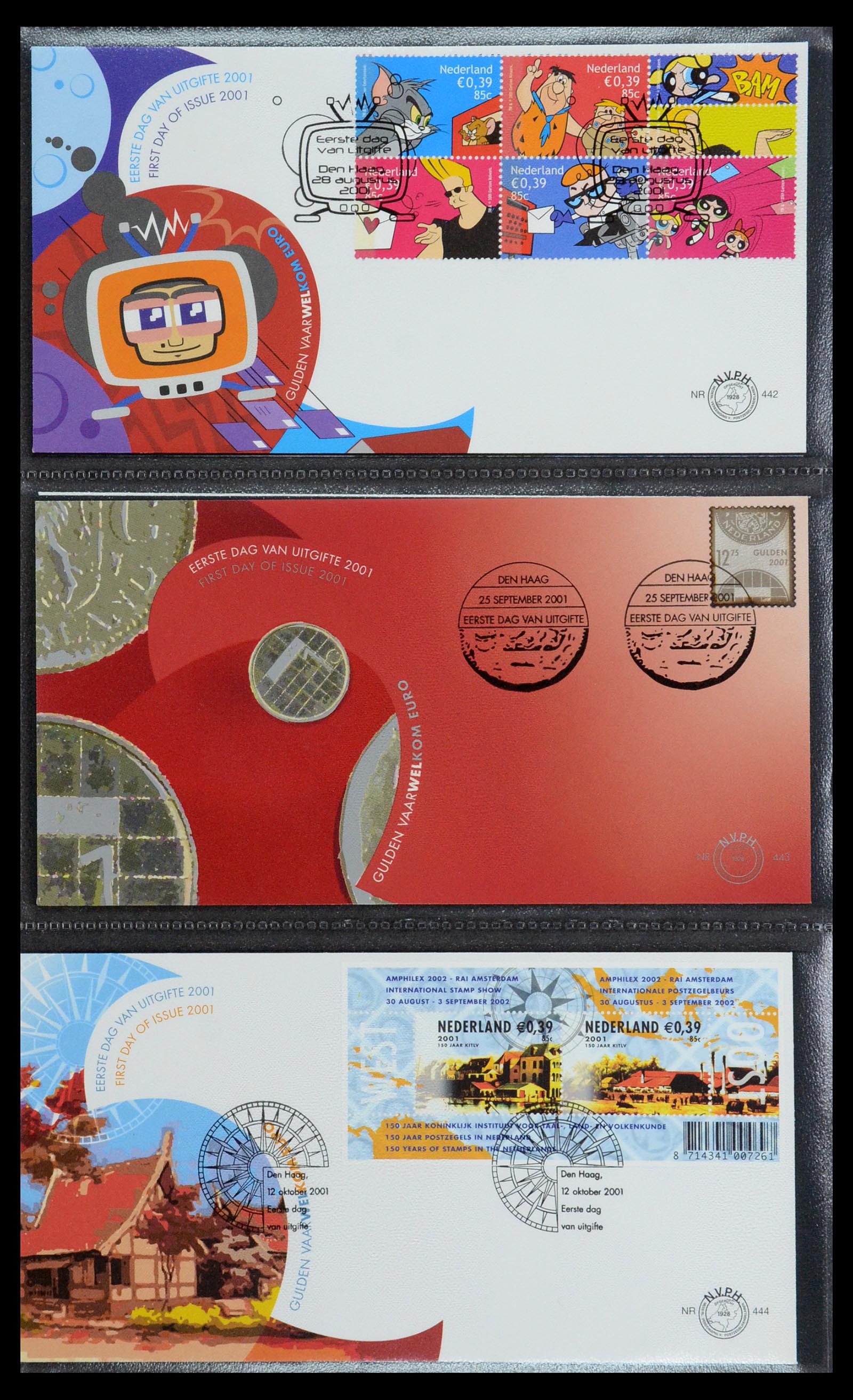 35946 014 - Postzegelverzameling 35946 Nederland FDC's 2000-2019.