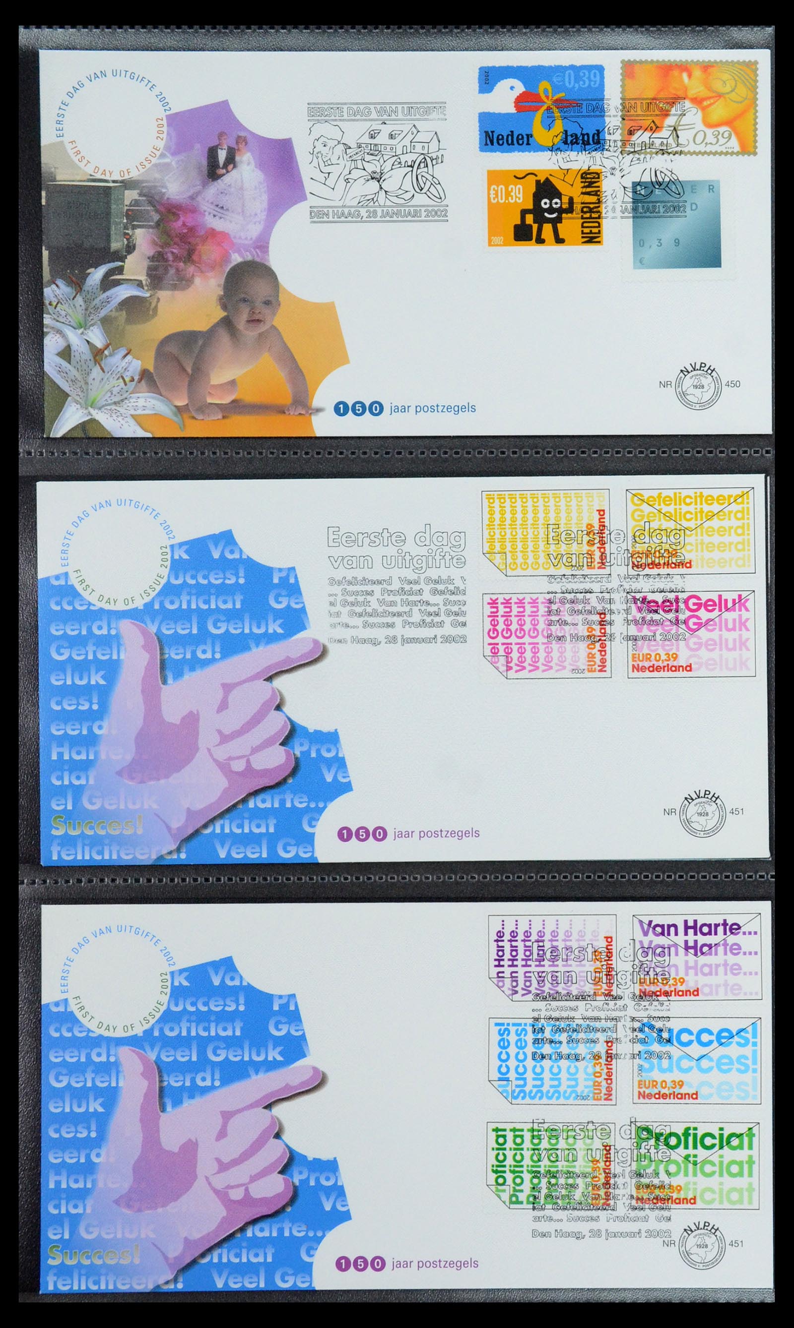 35946 017 - Postzegelverzameling 35946 Nederland FDC's 2000-2019.