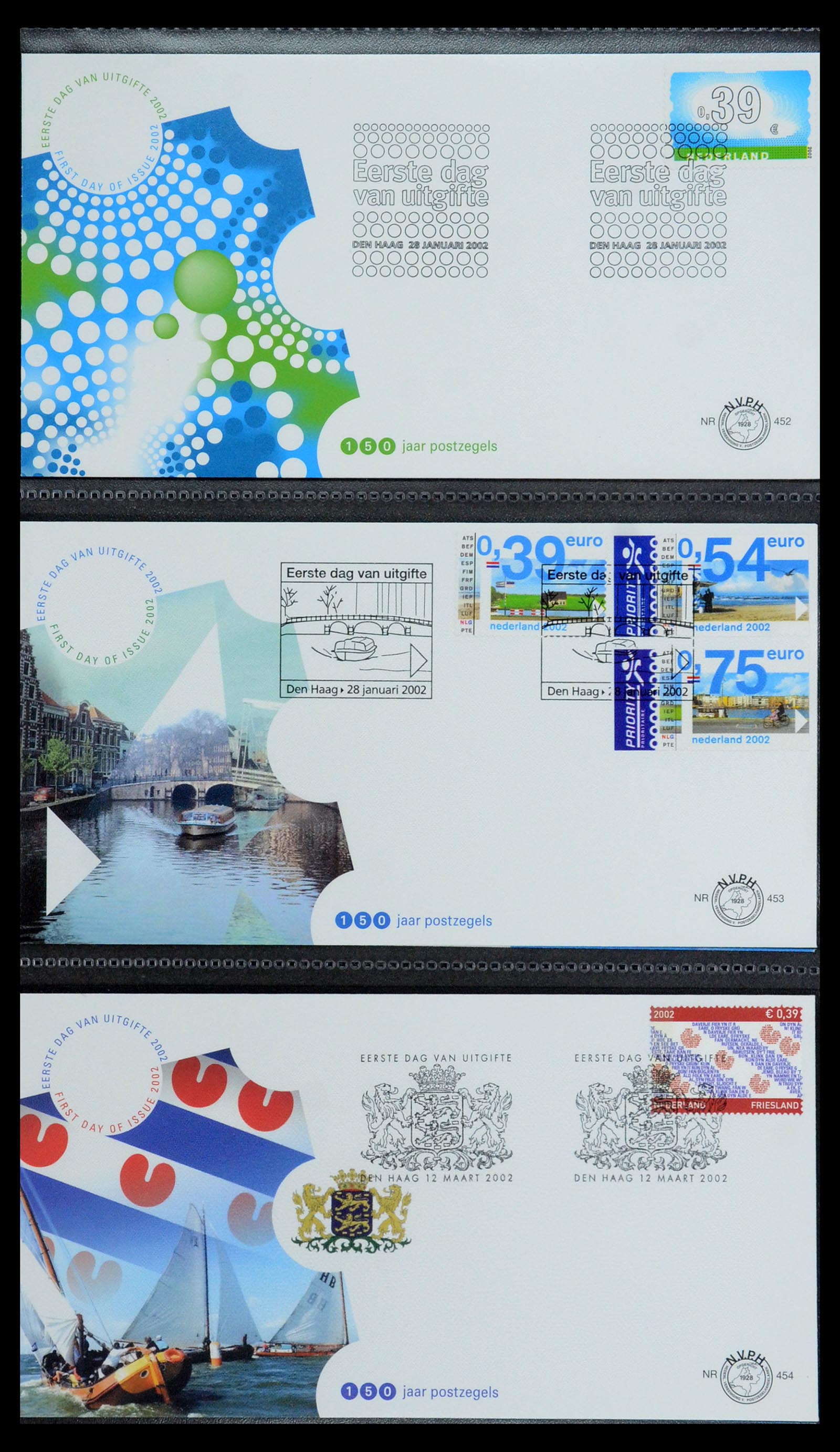 35946 018 - Postzegelverzameling 35946 Nederland FDC's 2000-2019.