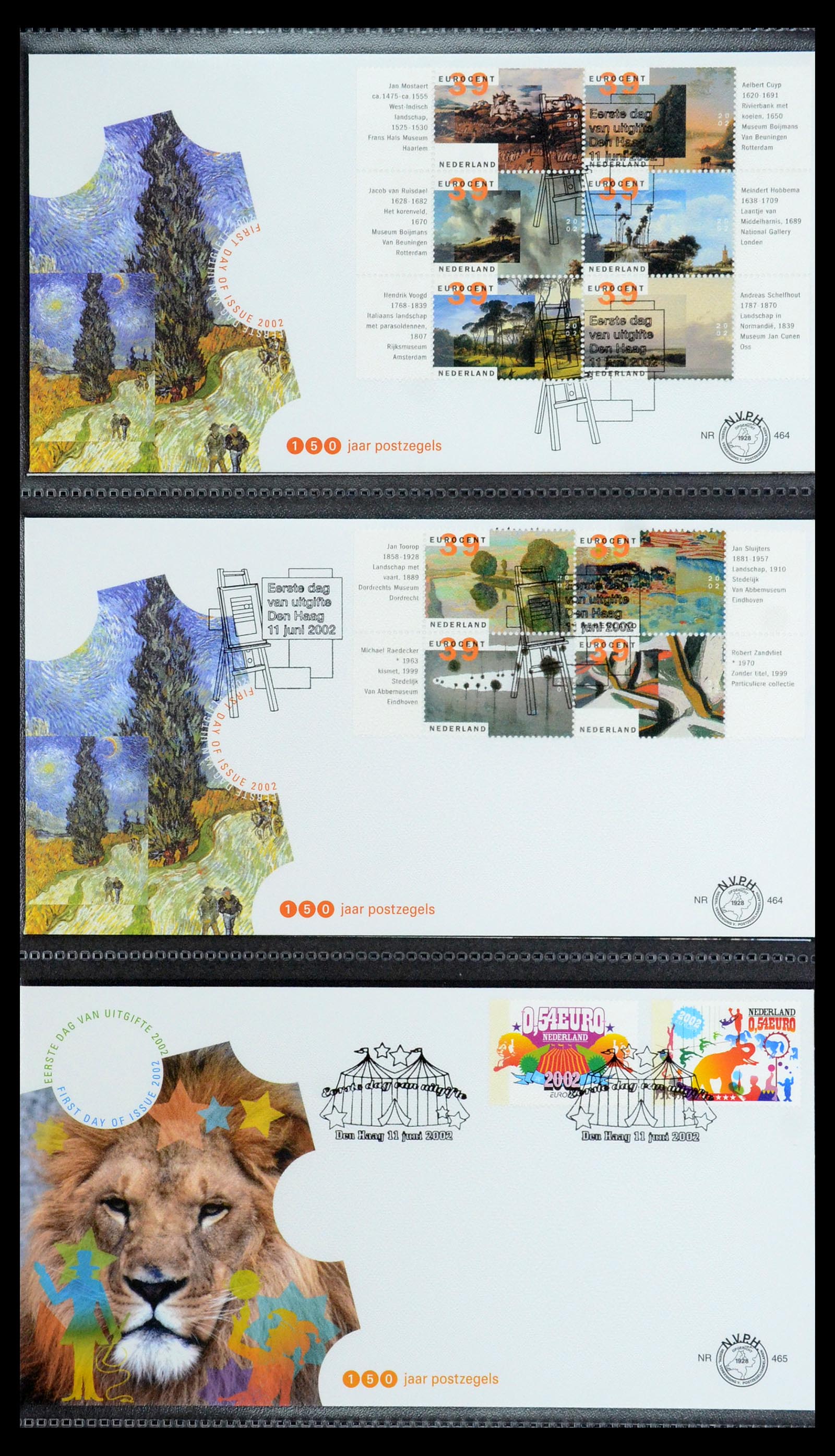 35946 022 - Postzegelverzameling 35946 Nederland FDC's 2000-2019.