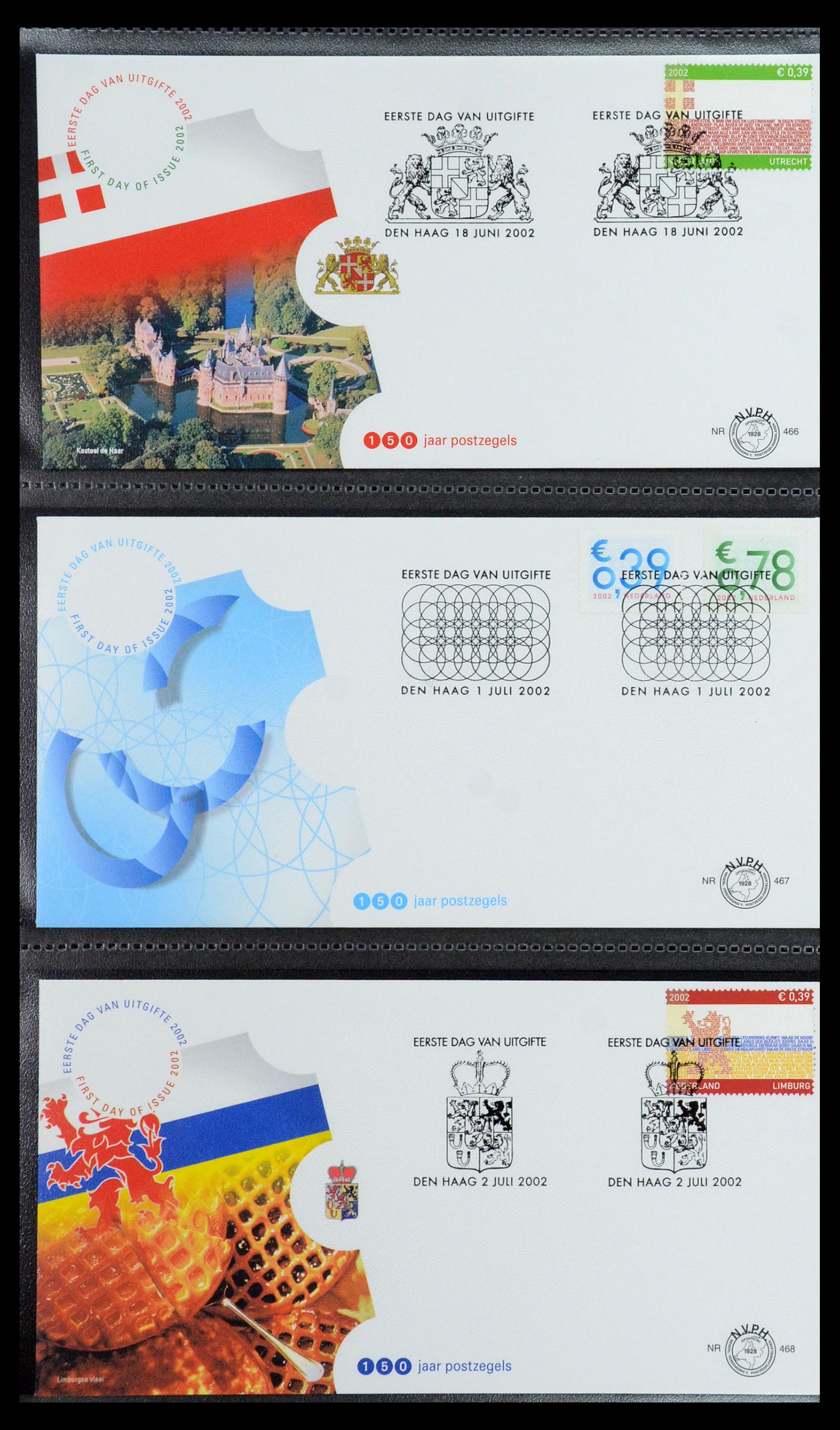 35946 023 - Postzegelverzameling 35946 Nederland FDC's 2000-2019.