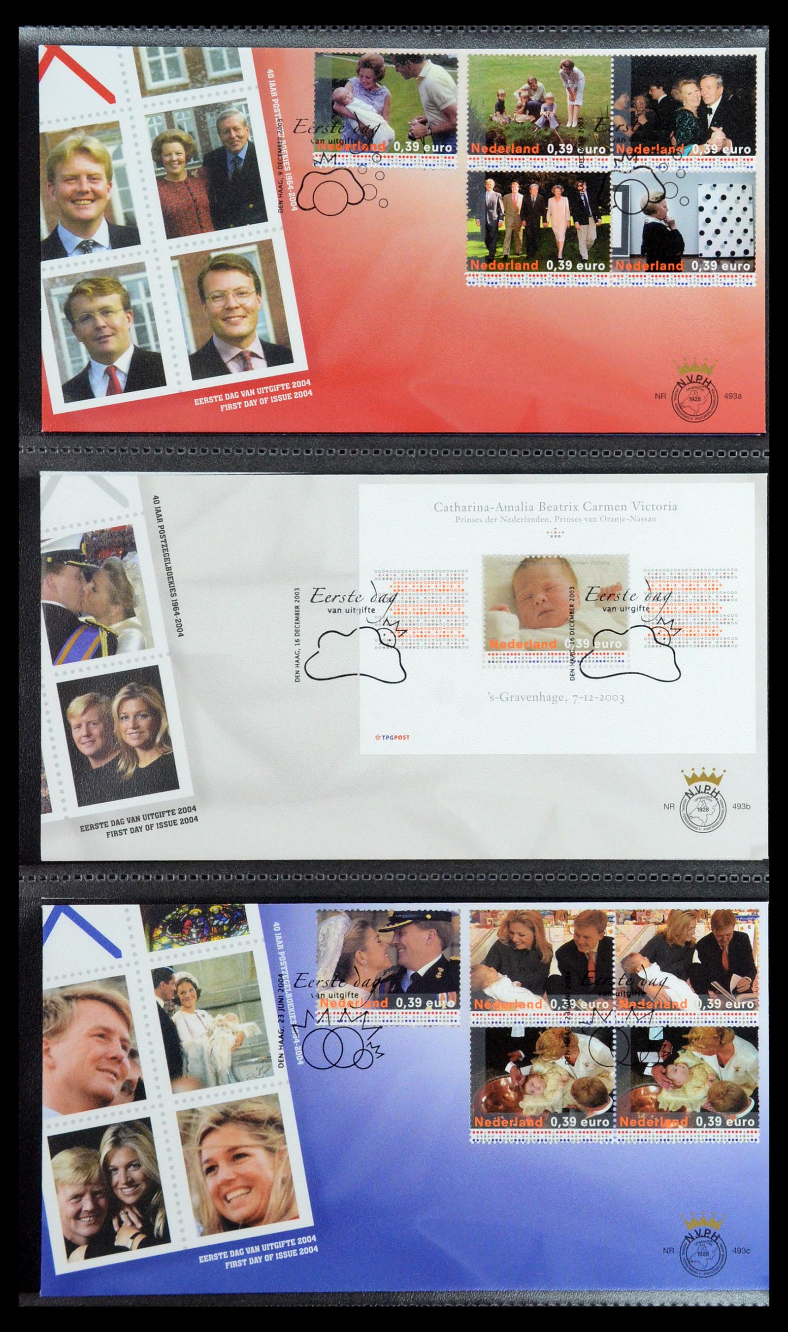 35946 035 - Postzegelverzameling 35946 Nederland FDC's 2000-2019.