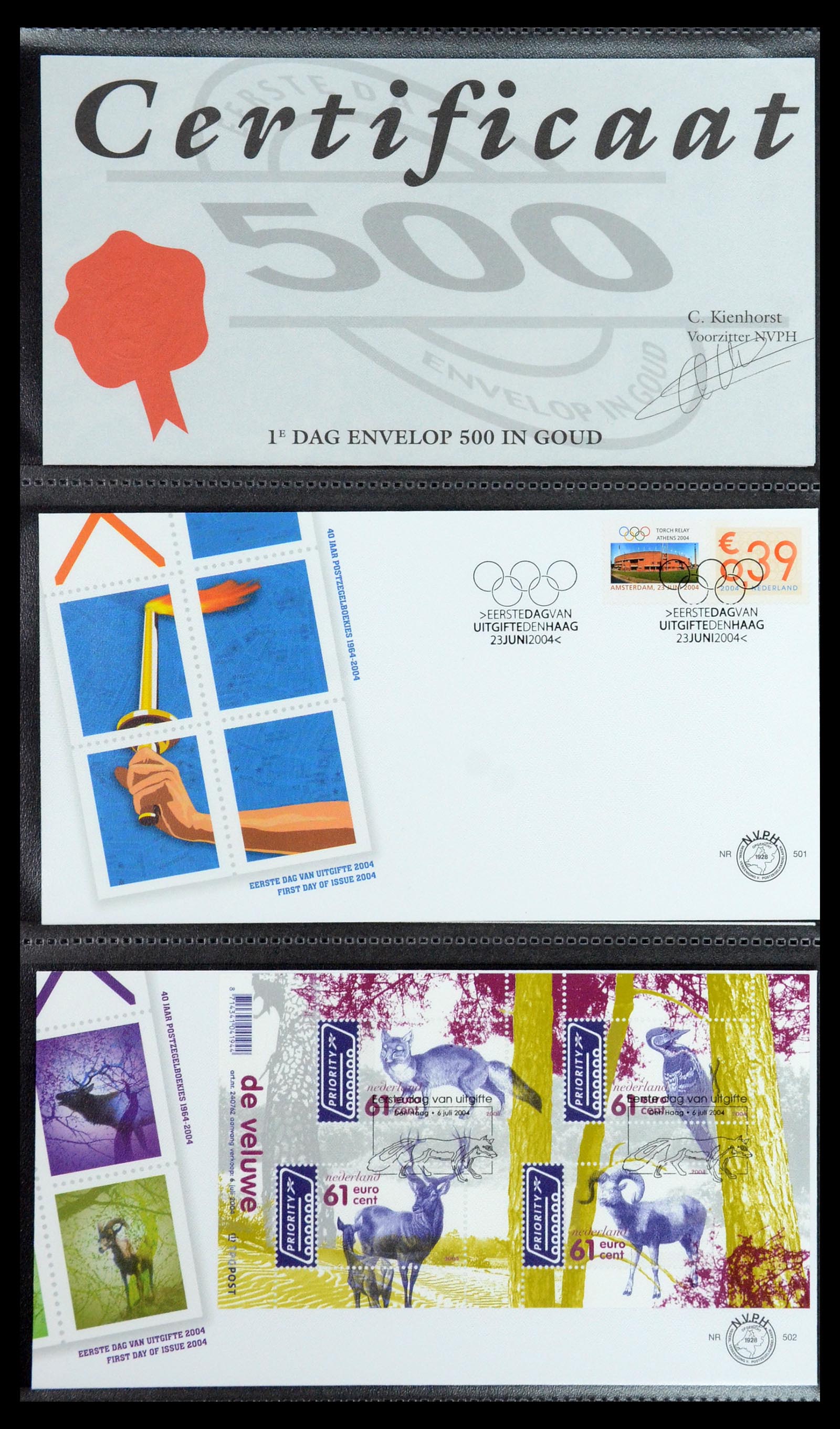 35946 039 - Postzegelverzameling 35946 Nederland FDC's 2000-2019.