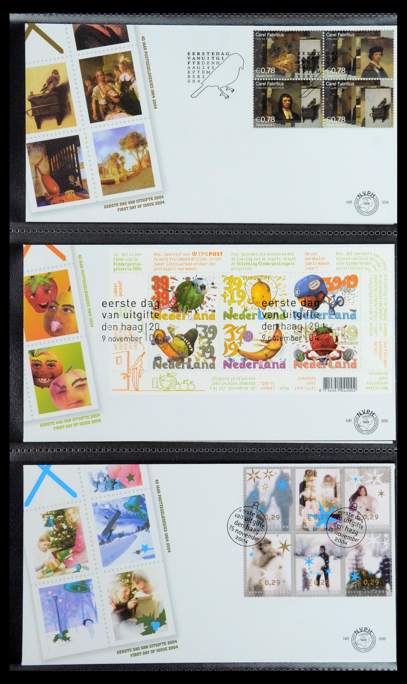 35946 041 - Postzegelverzameling 35946 Nederland FDC's 2000-2019.