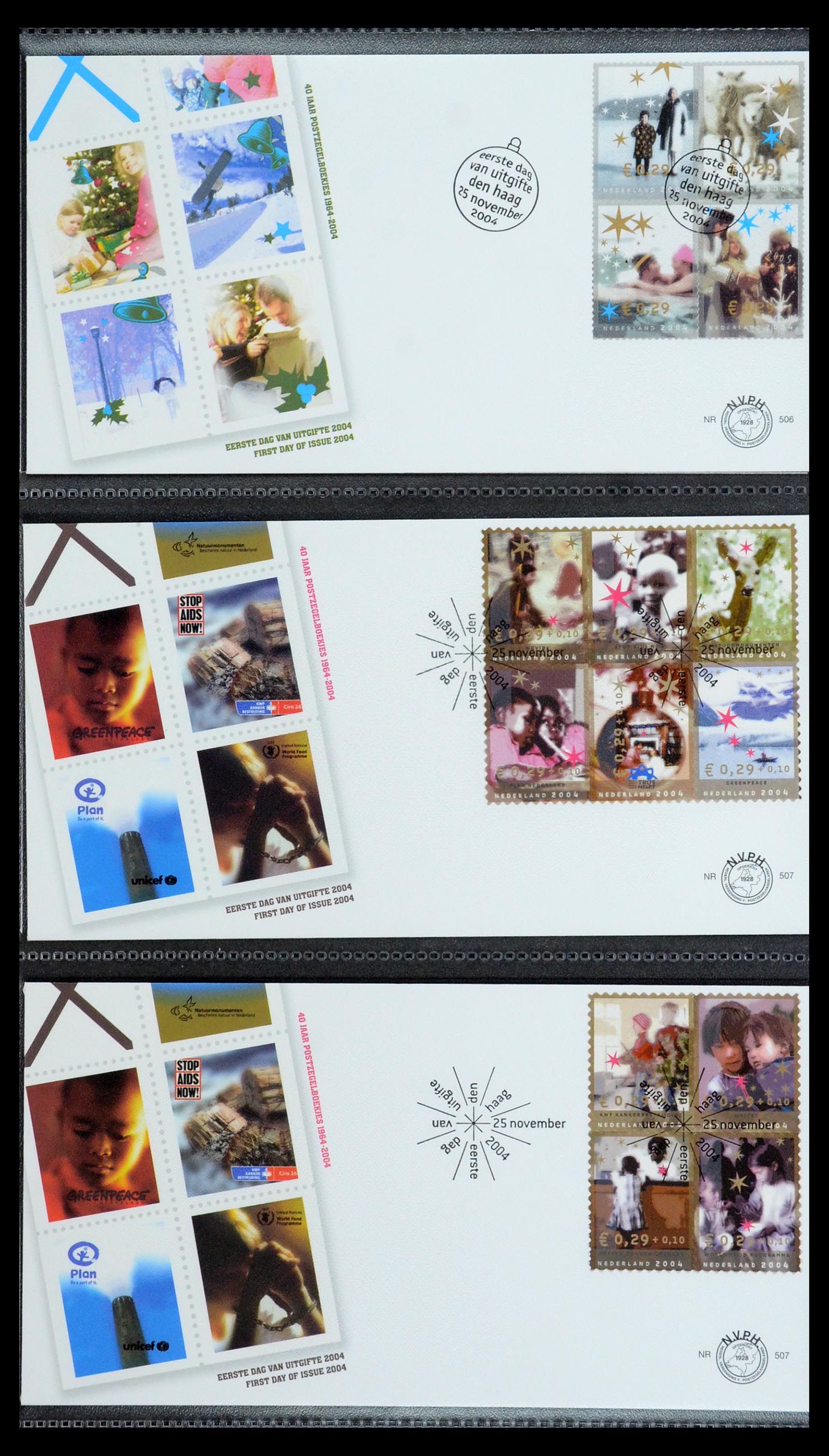 35946 042 - Postzegelverzameling 35946 Nederland FDC's 2000-2019.