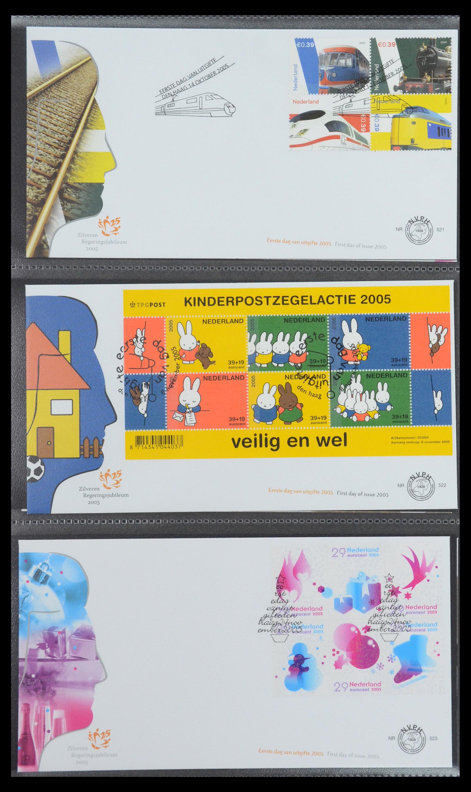 35946 049 - Postzegelverzameling 35946 Nederland FDC's 2000-2019.