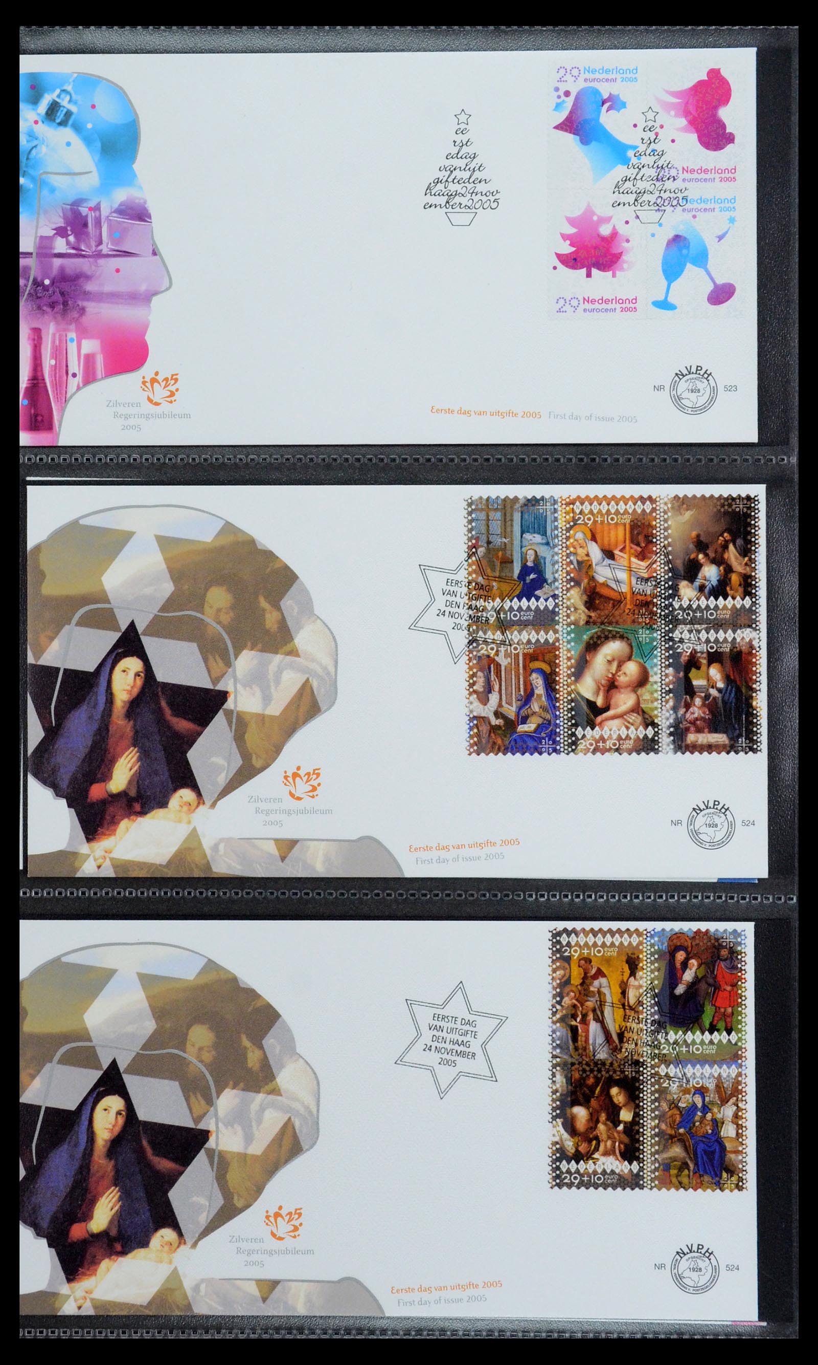 35946 050 - Postzegelverzameling 35946 Nederland FDC's 2000-2019.