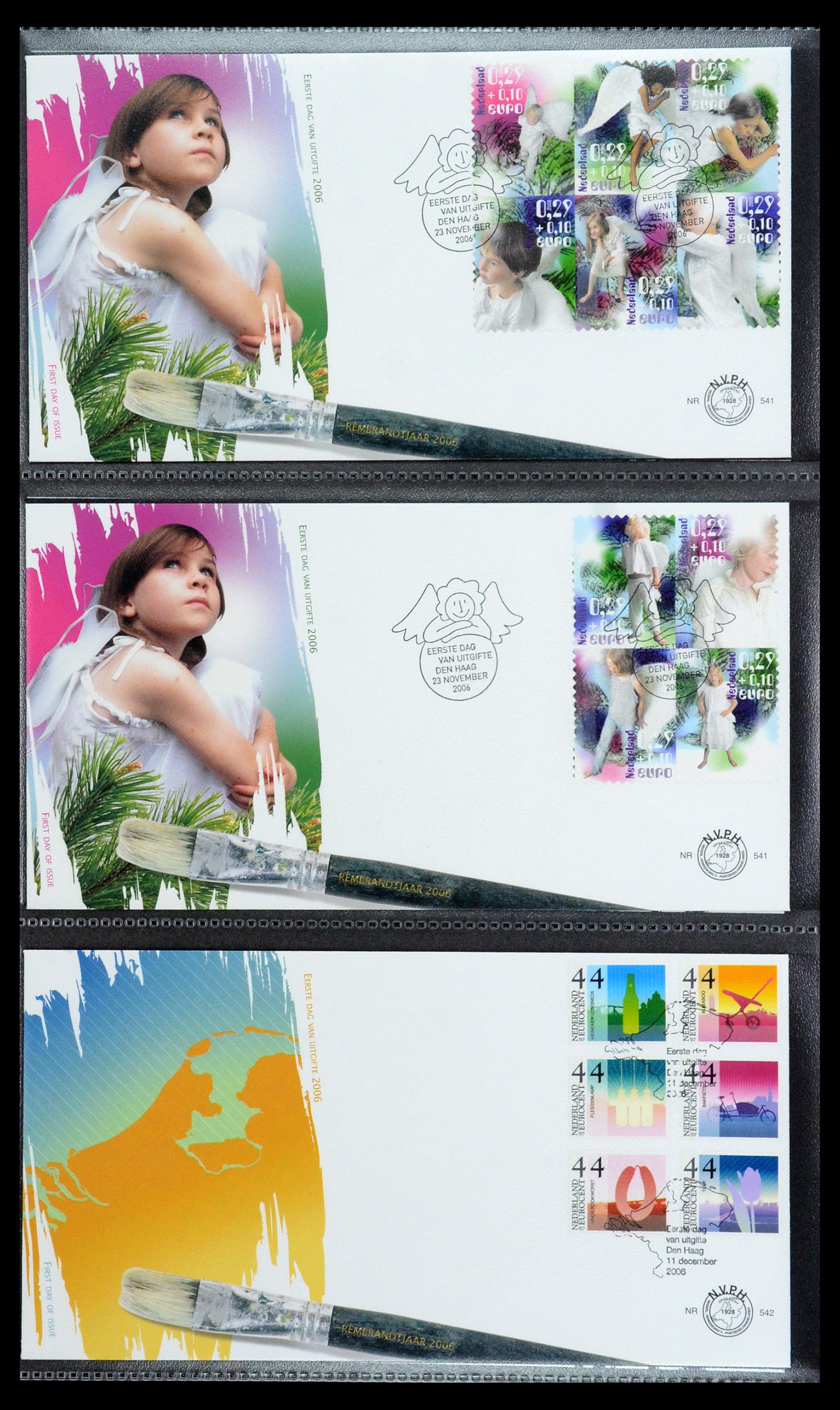35946 058 - Postzegelverzameling 35946 Nederland FDC's 2000-2019.