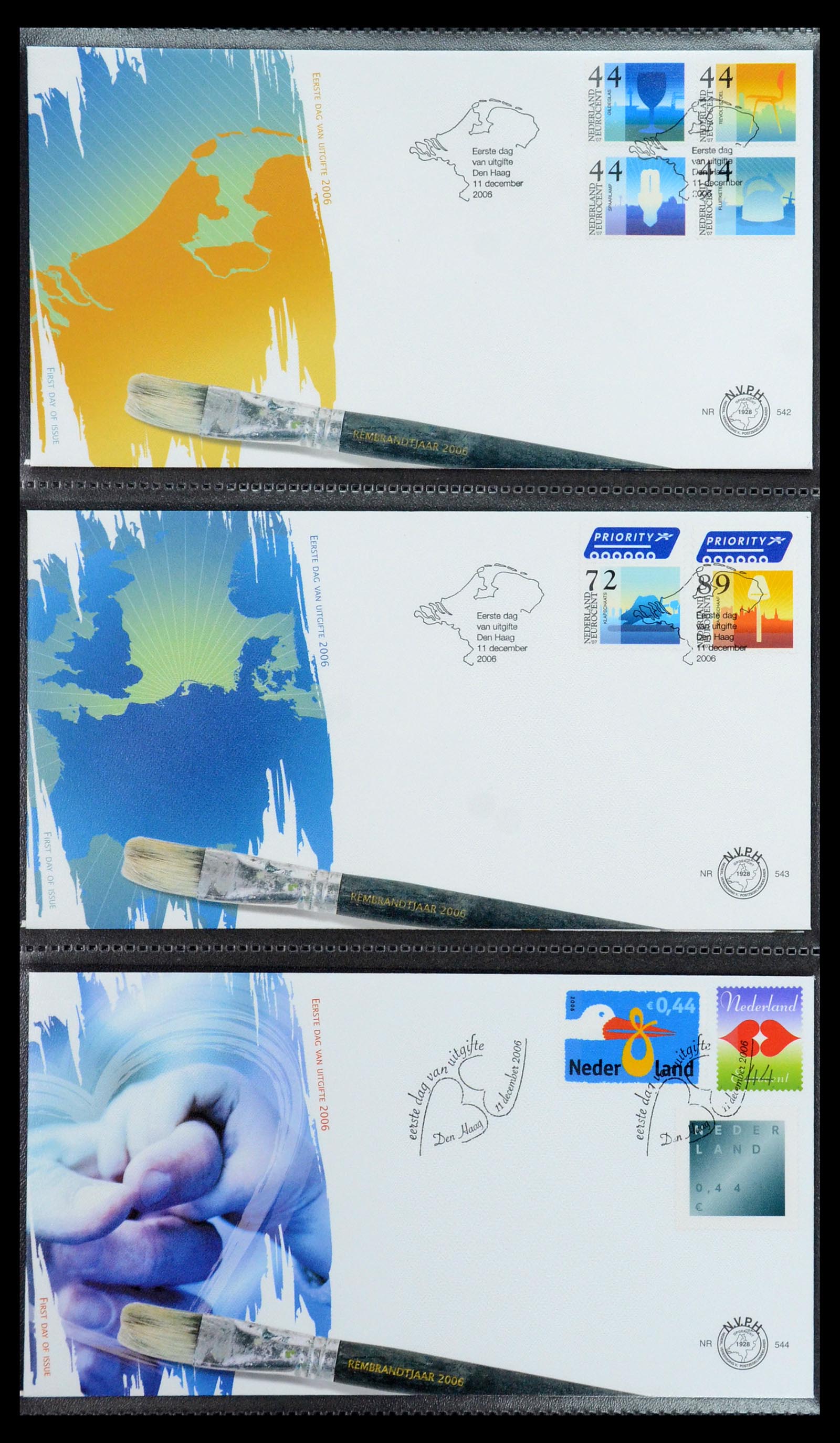 35946 059 - Postzegelverzameling 35946 Nederland FDC's 2000-2019.