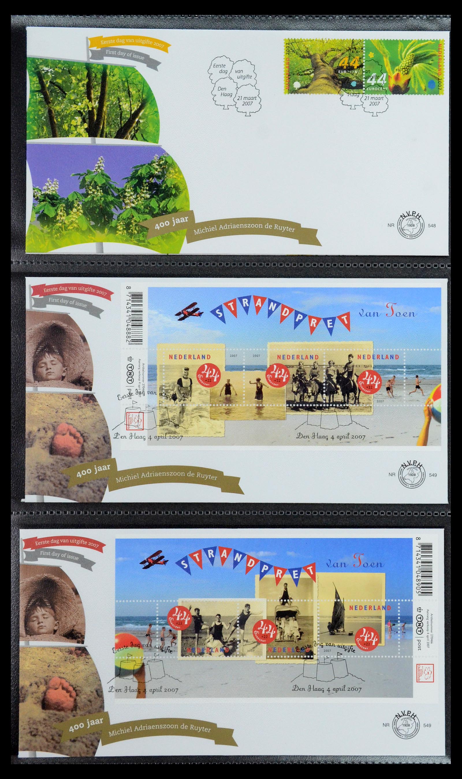 35946 061 - Stamp Collection 35946 Netherlands FDC's 2000-2019.