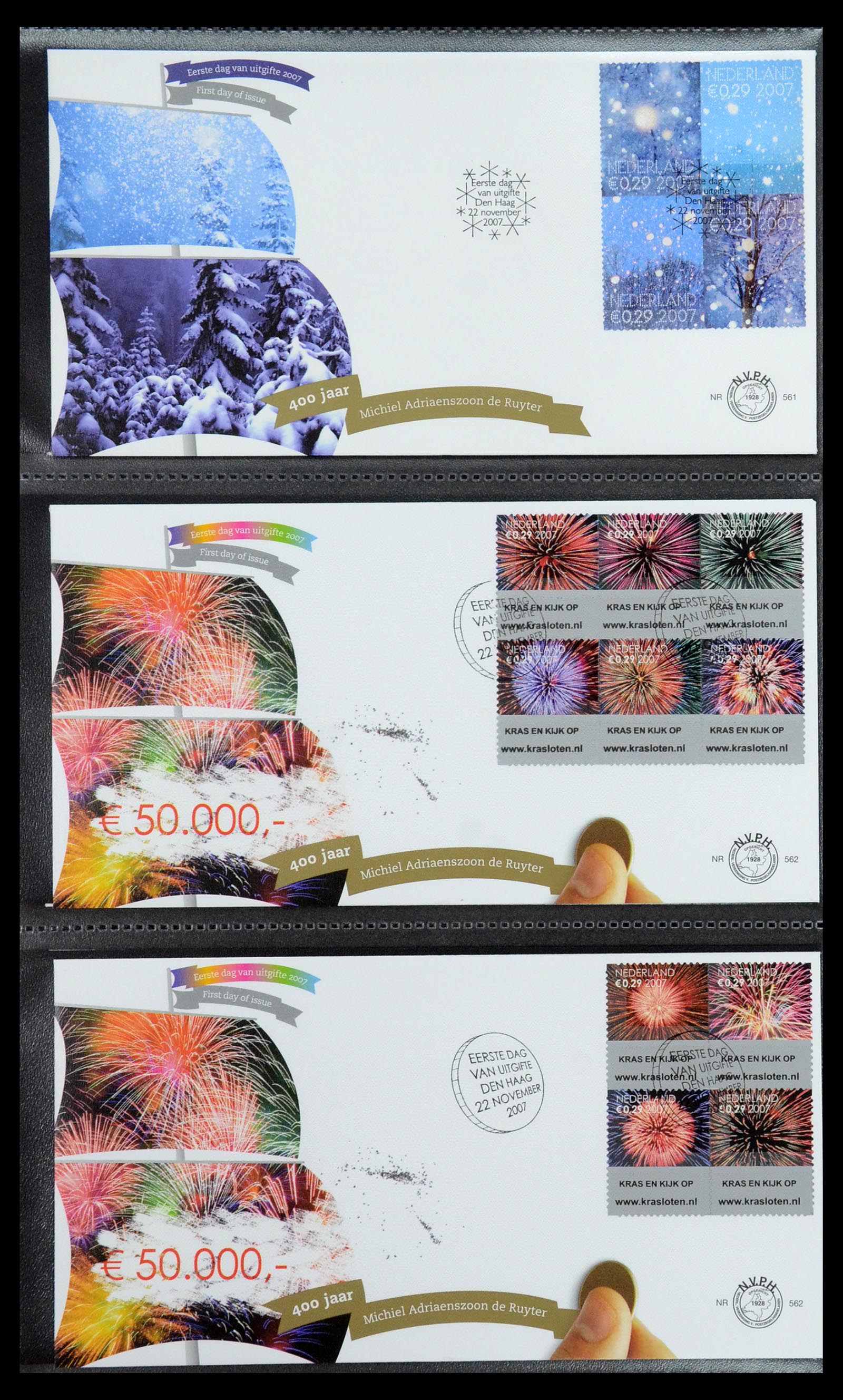 35946 067 - Stamp Collection 35946 Netherlands FDC's 2000-2019.