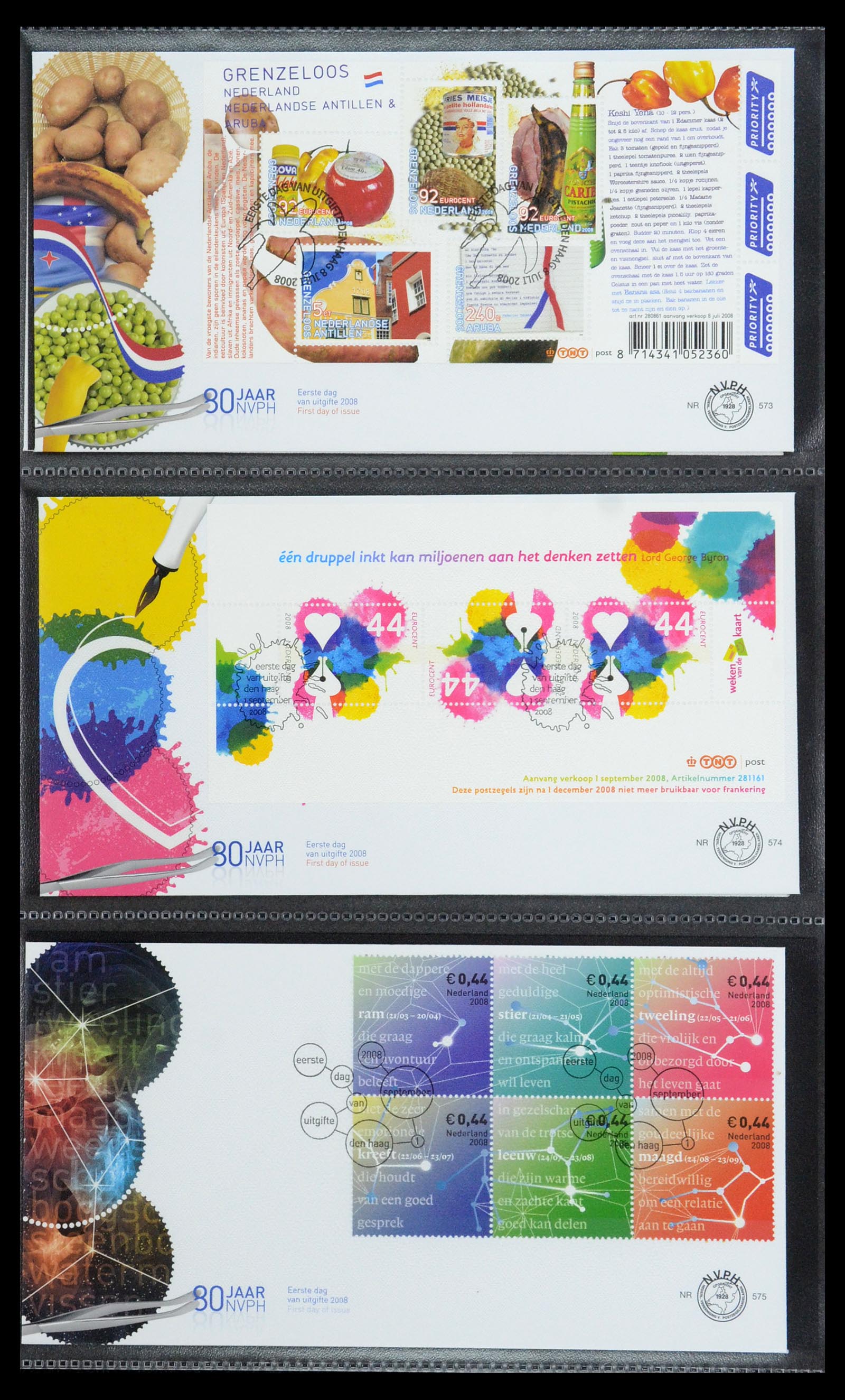 35946 072 - Stamp Collection 35946 Netherlands FDC's 2000-2019.