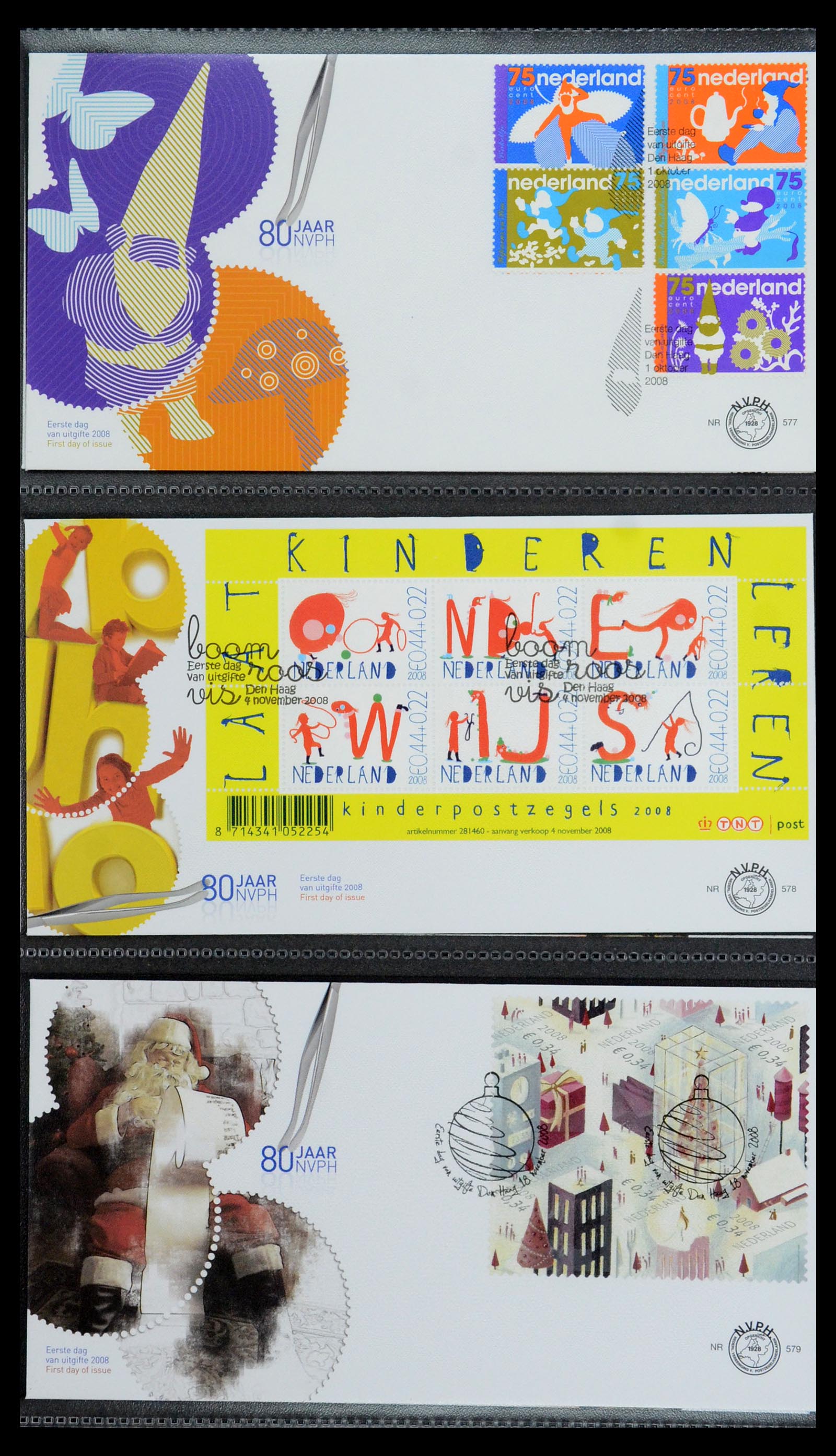 35946 074 - Stamp Collection 35946 Netherlands FDC's 2000-2019.