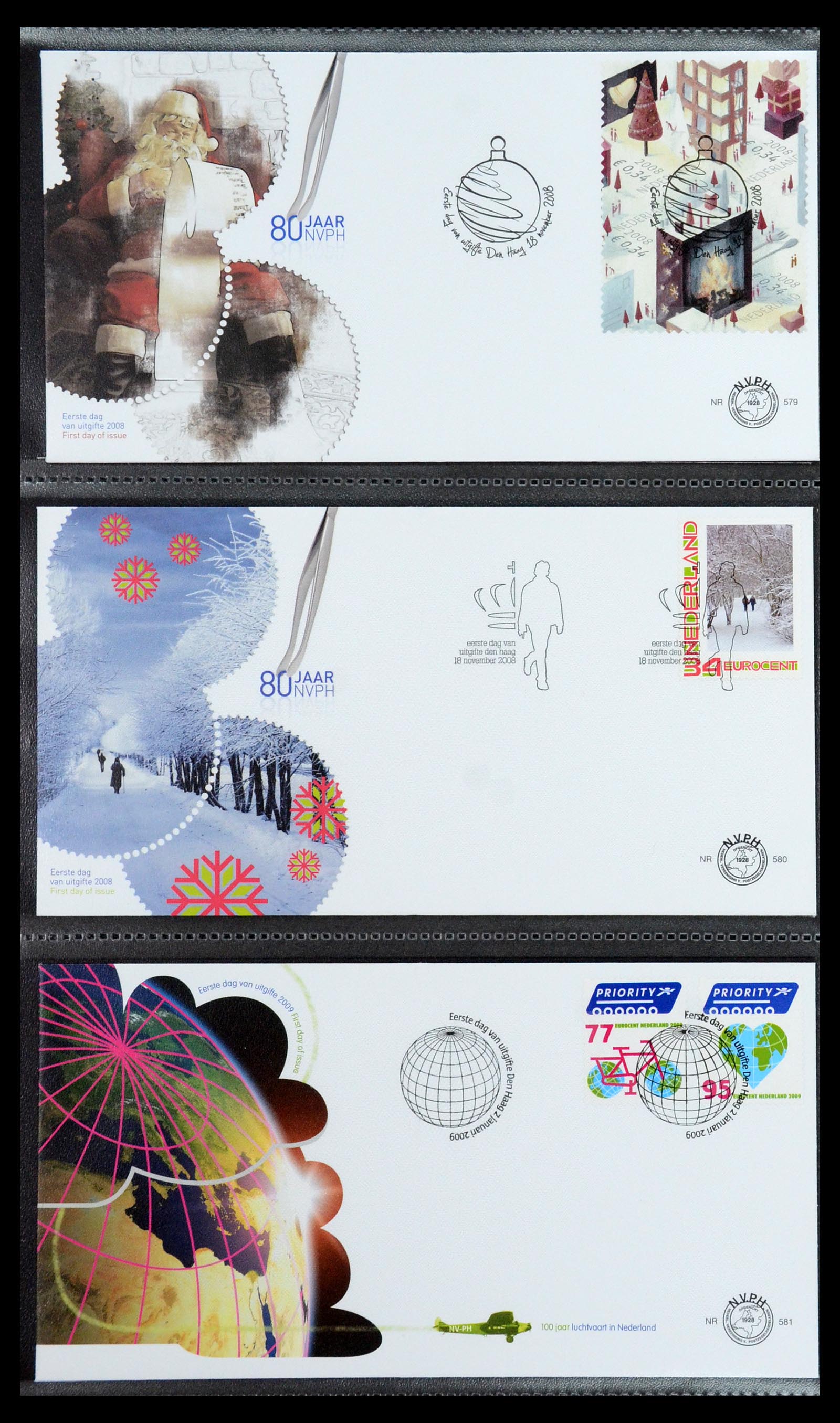 35946 075 - Stamp Collection 35946 Netherlands FDC's 2000-2019.