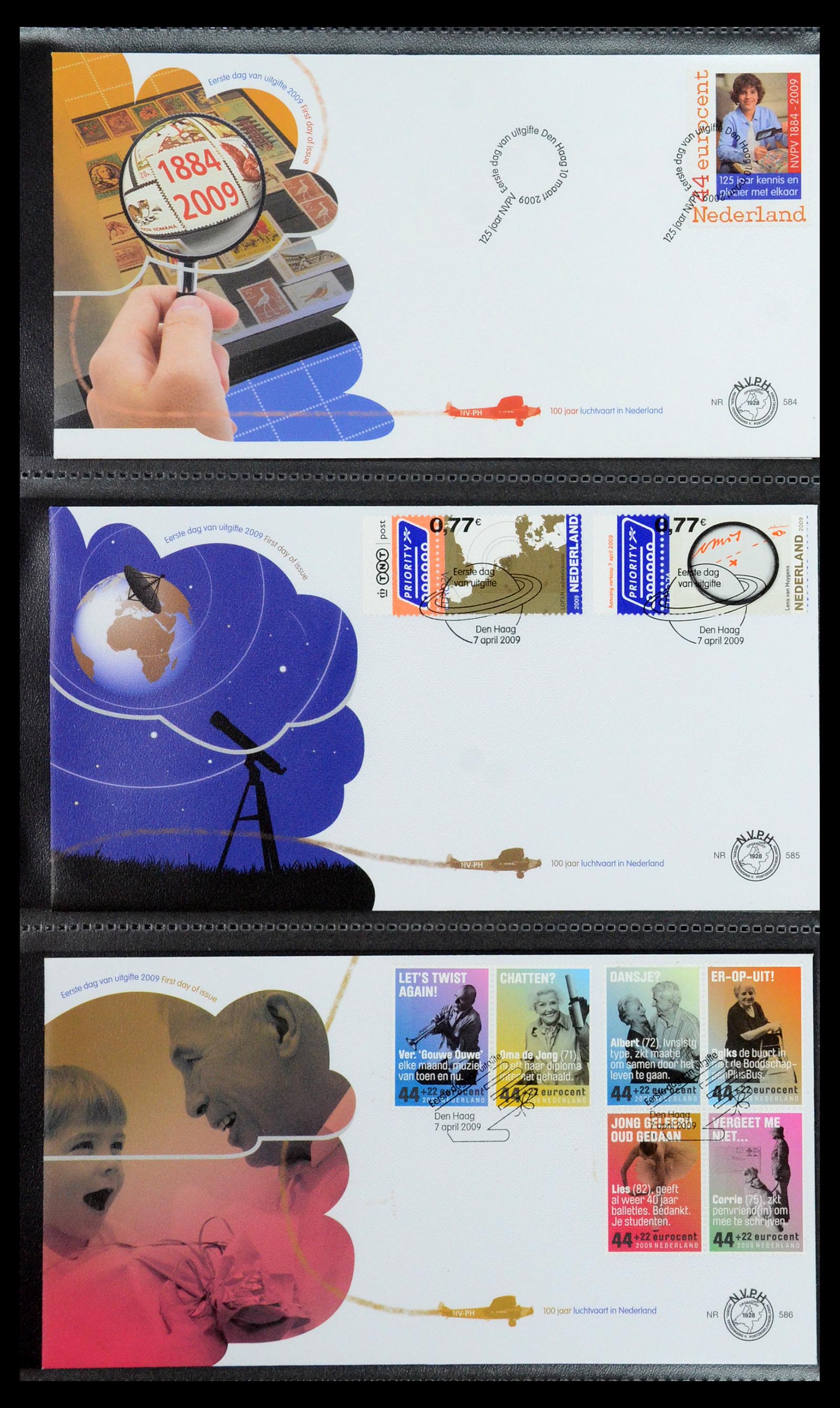35946 077 - Stamp Collection 35946 Netherlands FDC's 2000-2019.