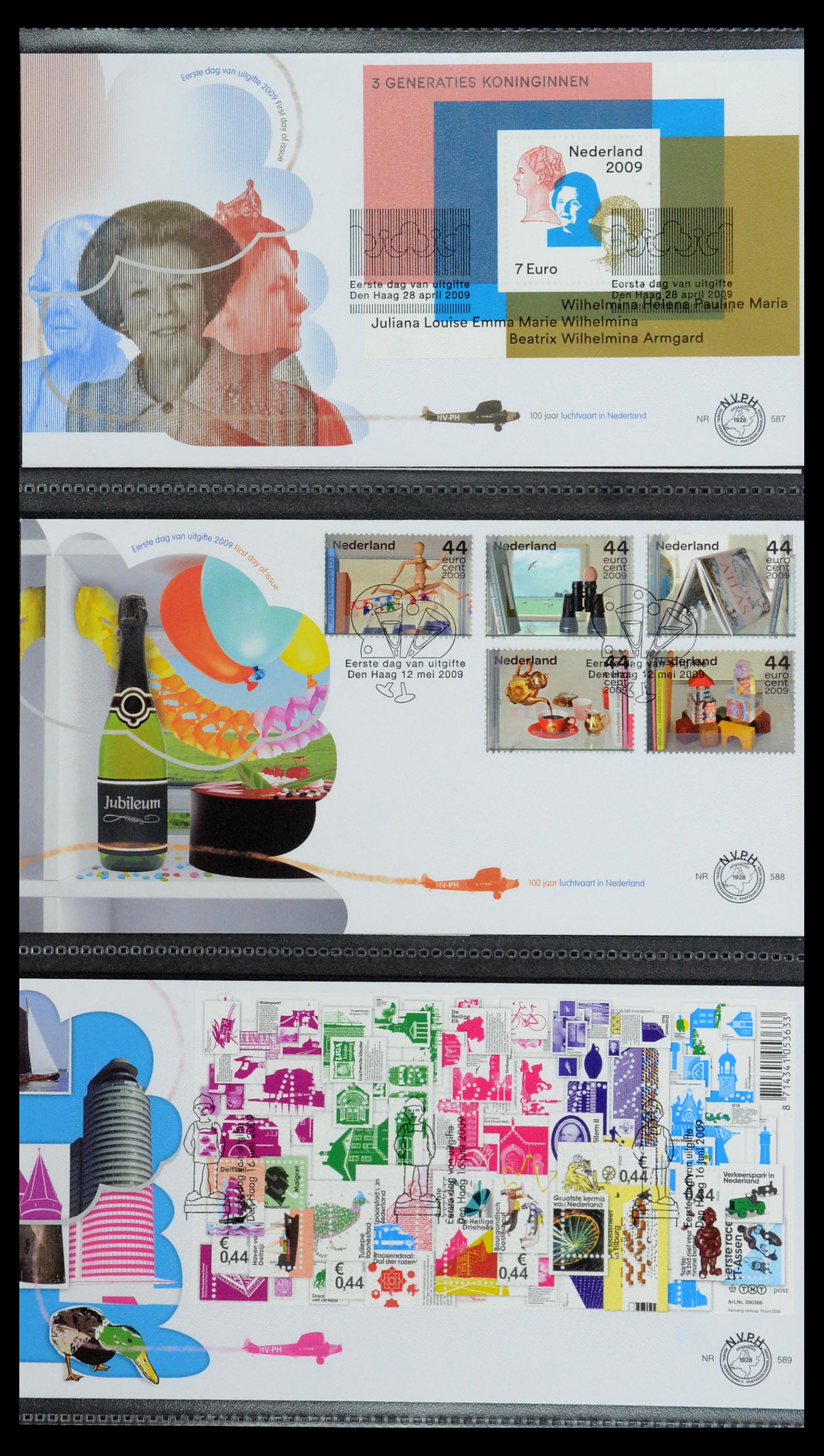 35946 078 - Stamp Collection 35946 Netherlands FDC's 2000-2019.