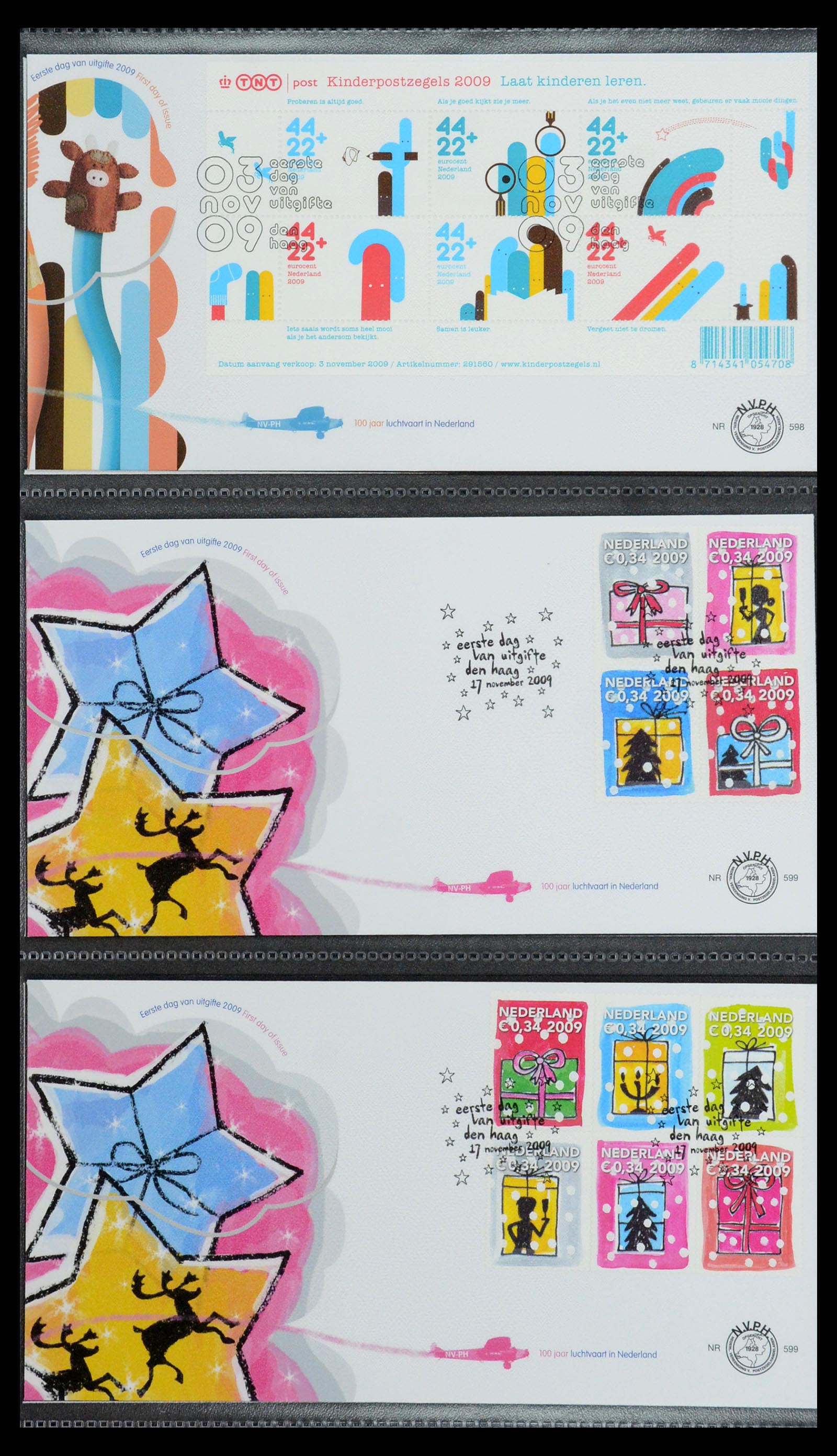 35946 082 - Stamp Collection 35946 Netherlands FDC's 2000-2019.